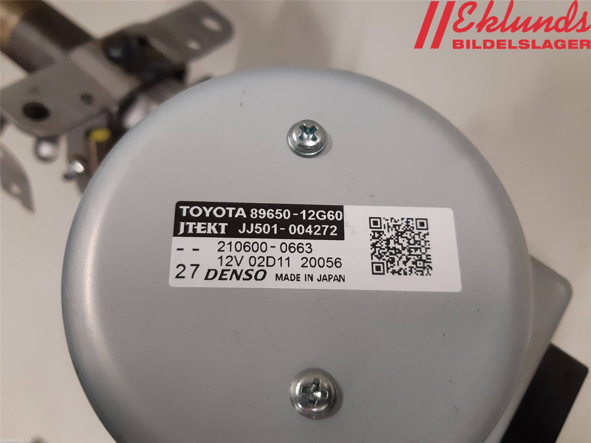Toyota COROLLA 19- Rattaxelagg Med Inb Servo
