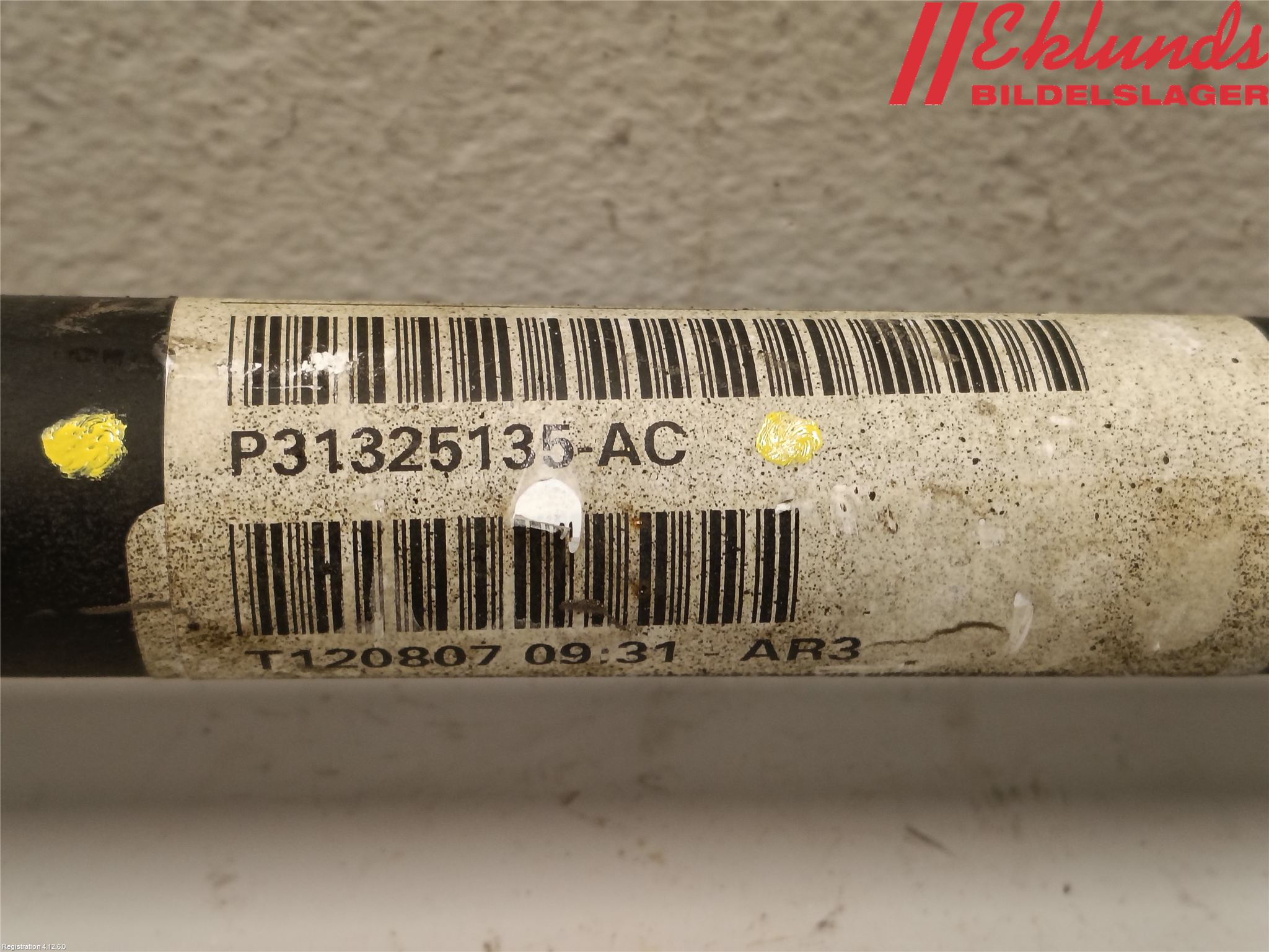 Volvo S60 11-13 Drivaxel Bak Höger