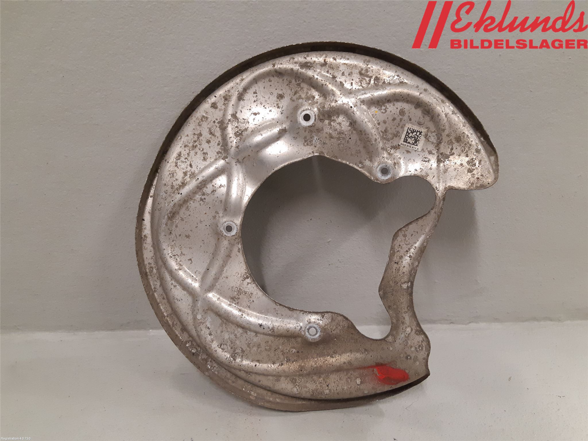 Audi A4/S4 B9 16-19 Bromssköld Bak