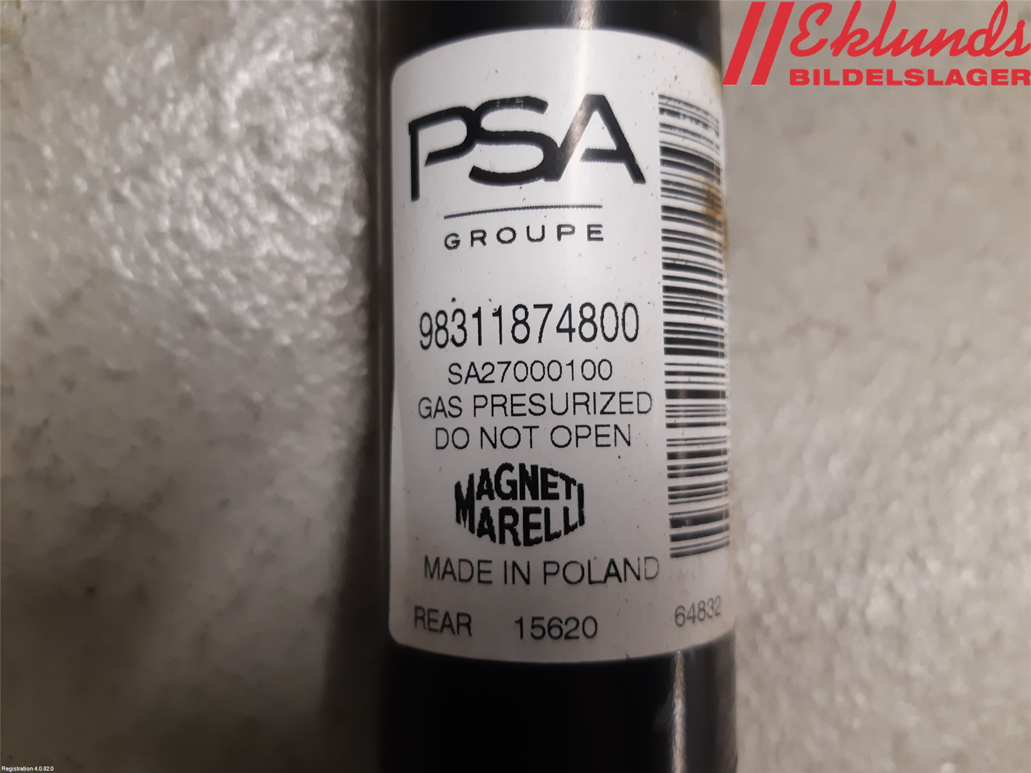 Peugeot 208/E-208 20- Stötdämpare Bak