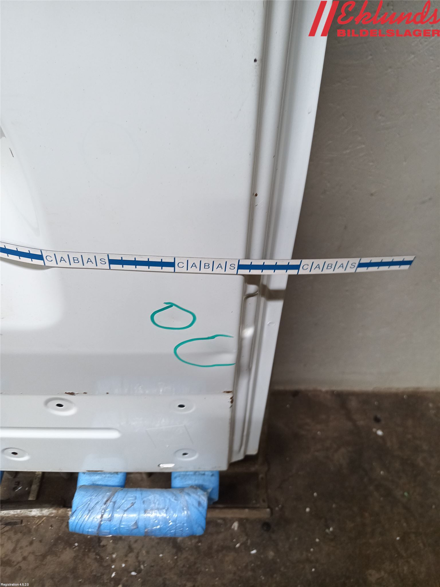 Renault MASTER III 15-20 Dörr Bak Van-Skåp Vänster