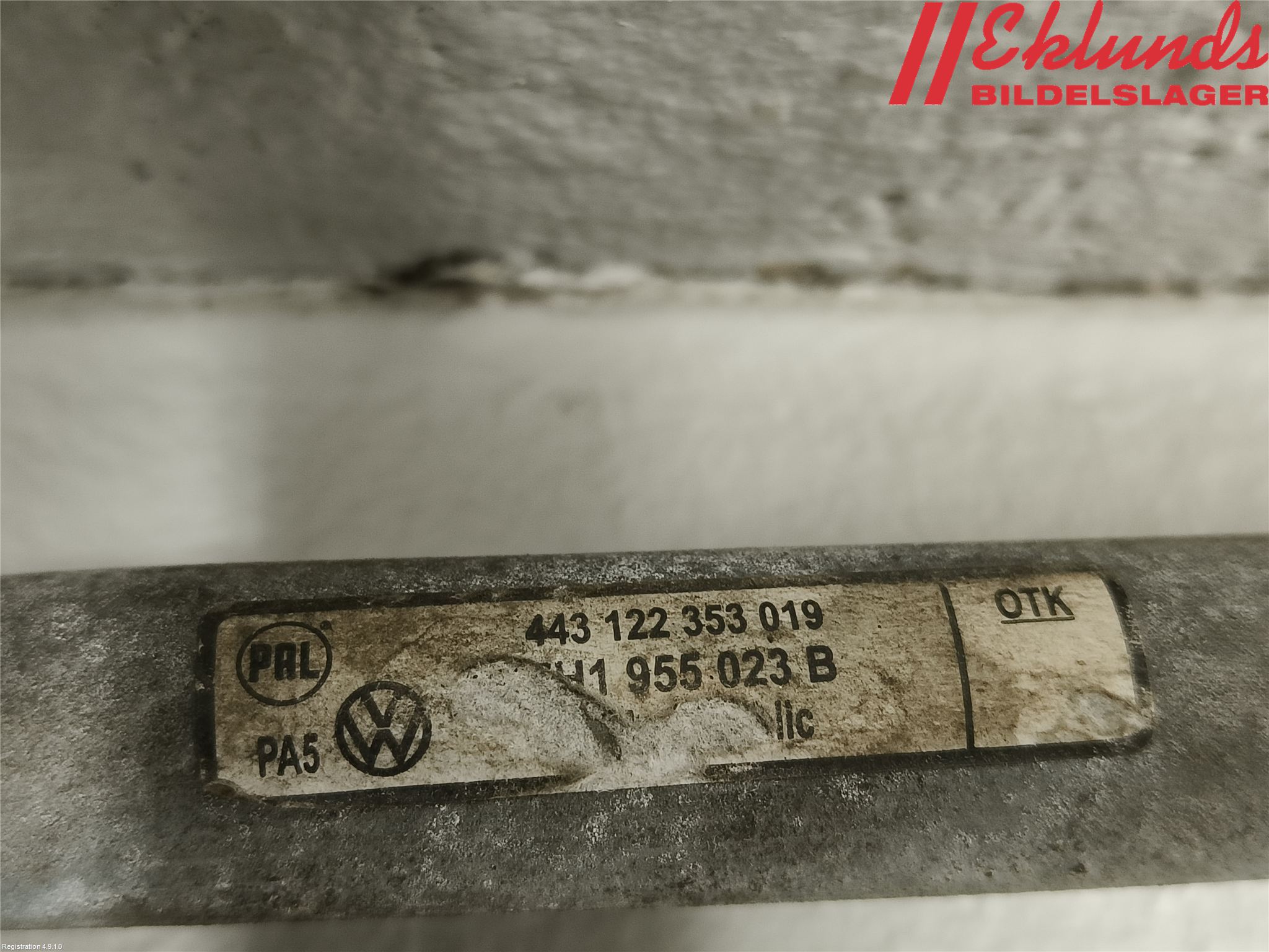 Volkswagen VW TRANSP/CARAVELLE (T5) 04-15 Torkarmekanism Vindruta