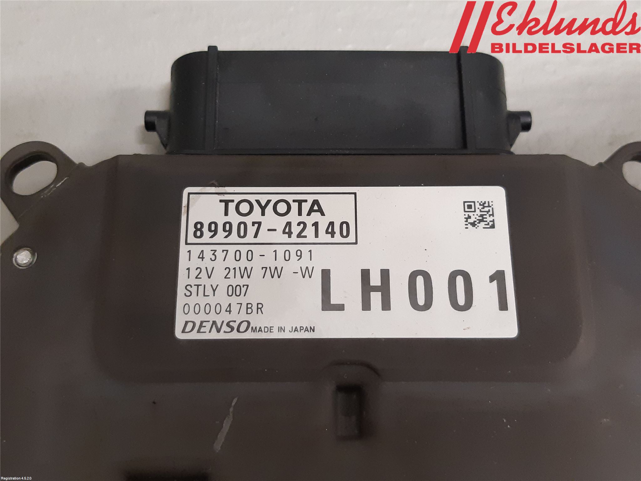 Toyota RAV4 19- Styrenhet Strålkastare