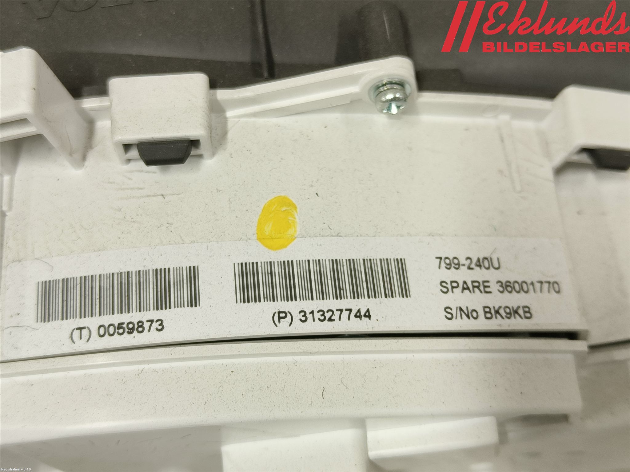 Volvo V70 14-16 Instrument Komb