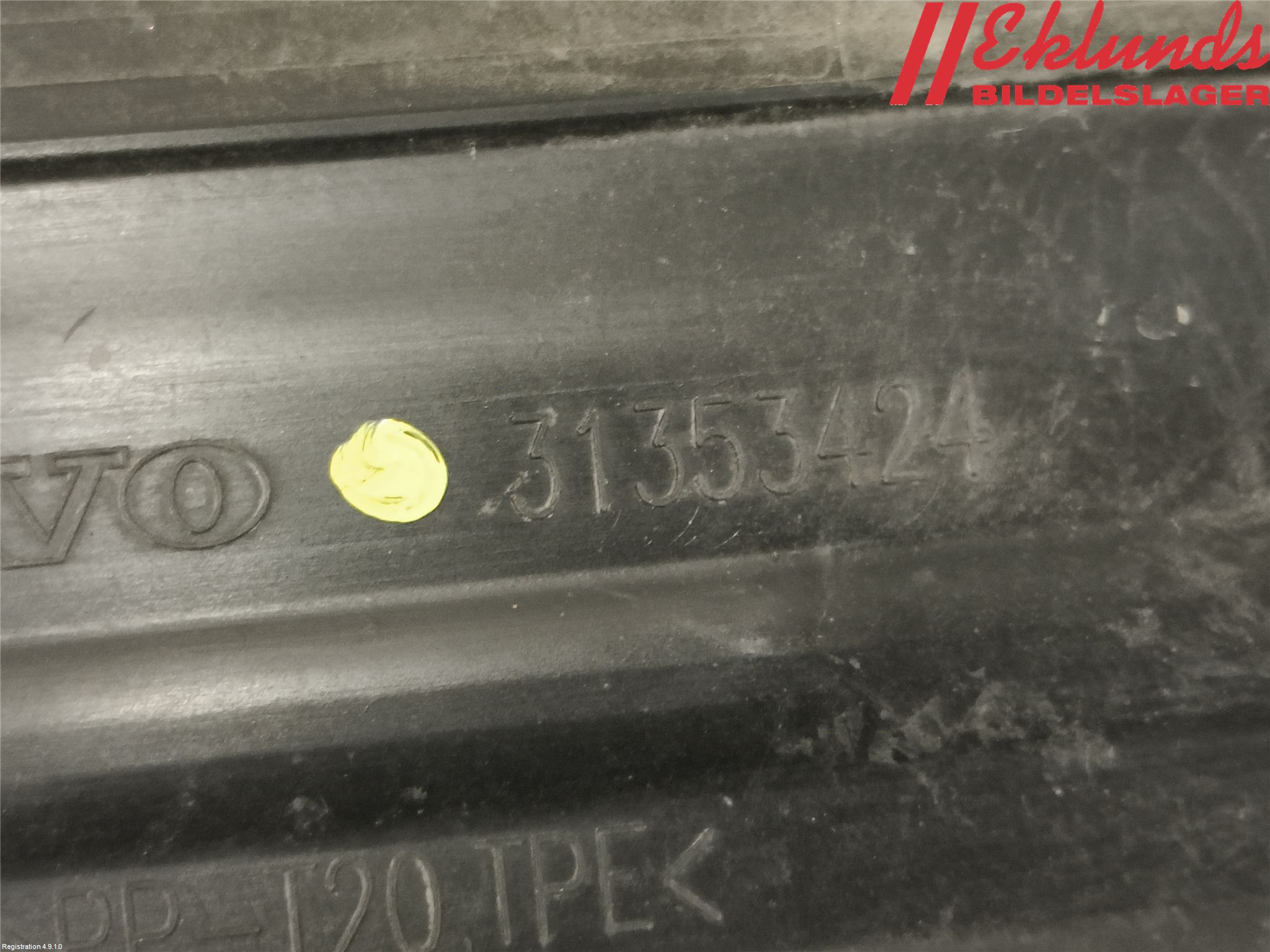 Volvo V70 14-16 Deflektor Plåt-Plast Kylning