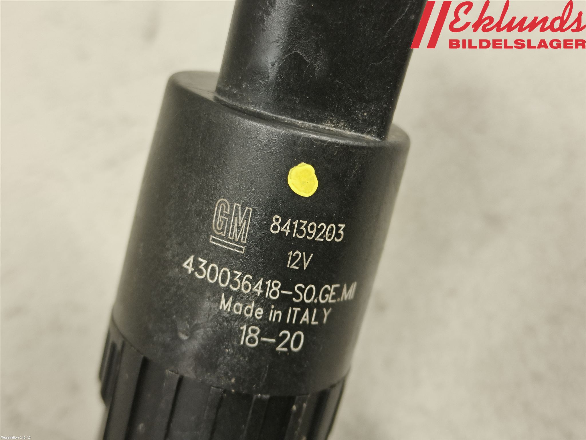 Opel ASTRA K 16-22 Spolarpump Vindruta