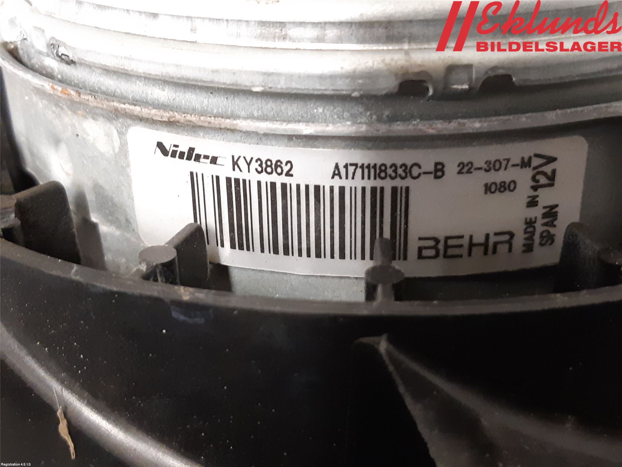 Fiat DUCATO 15-23 Kylfläkt El