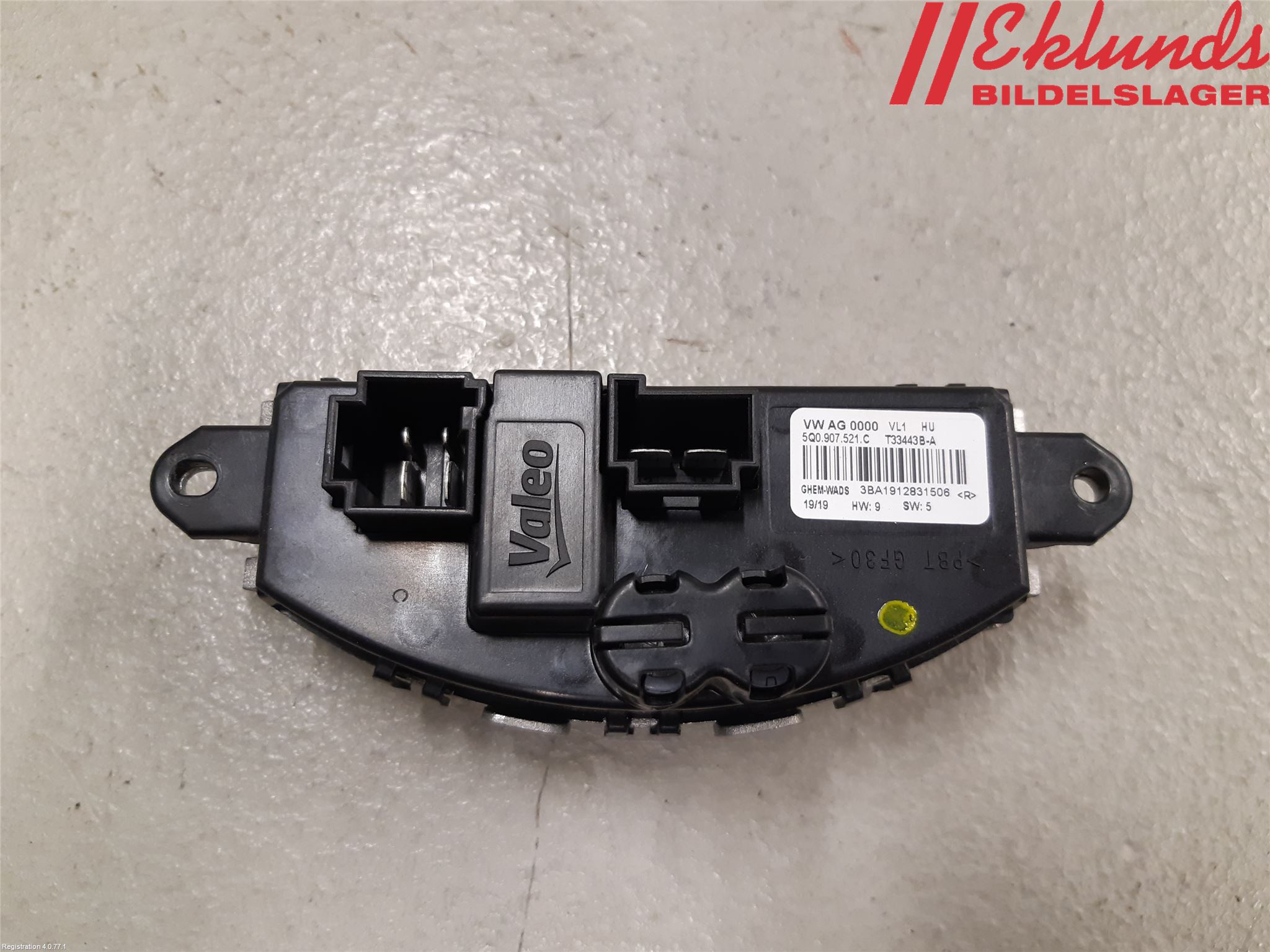 Volkswagen VW TIGUAN 16-24 Värmefläktsmotstånd