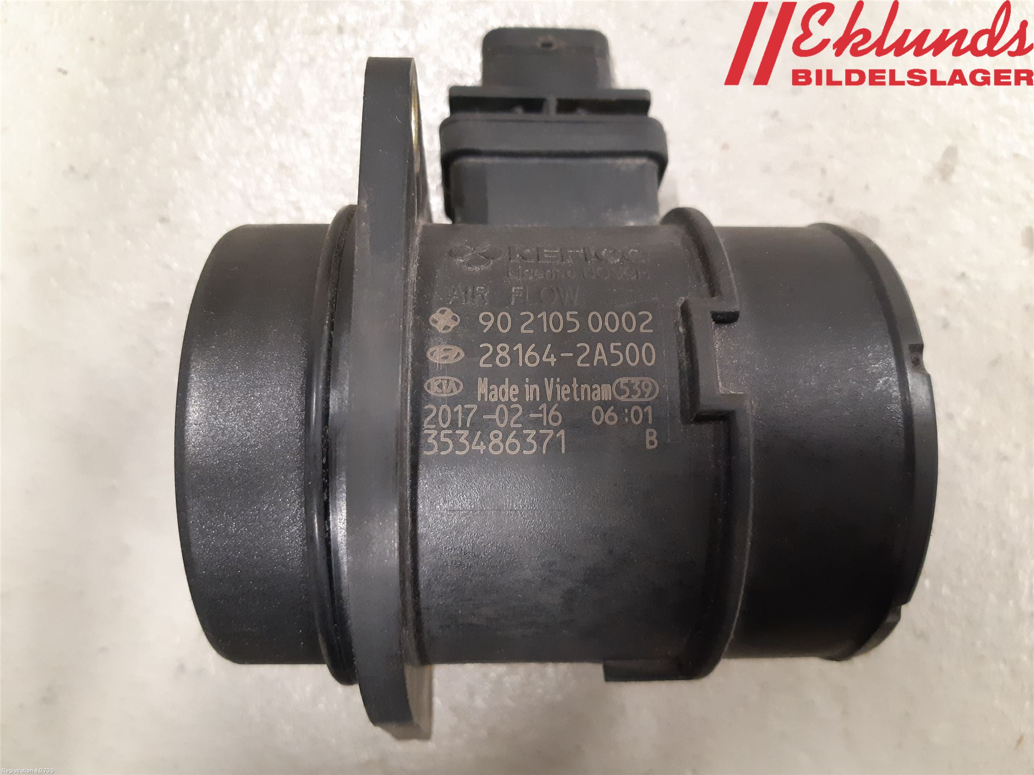 Kia CEED 12-18 Injluftmassamätare