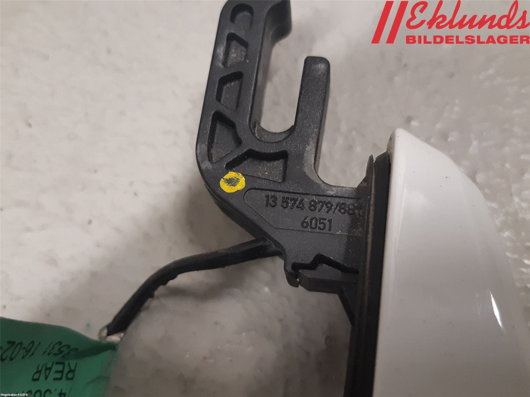 Opel INSIGNIA 09-16 Dörrhandtag Yttre Hö