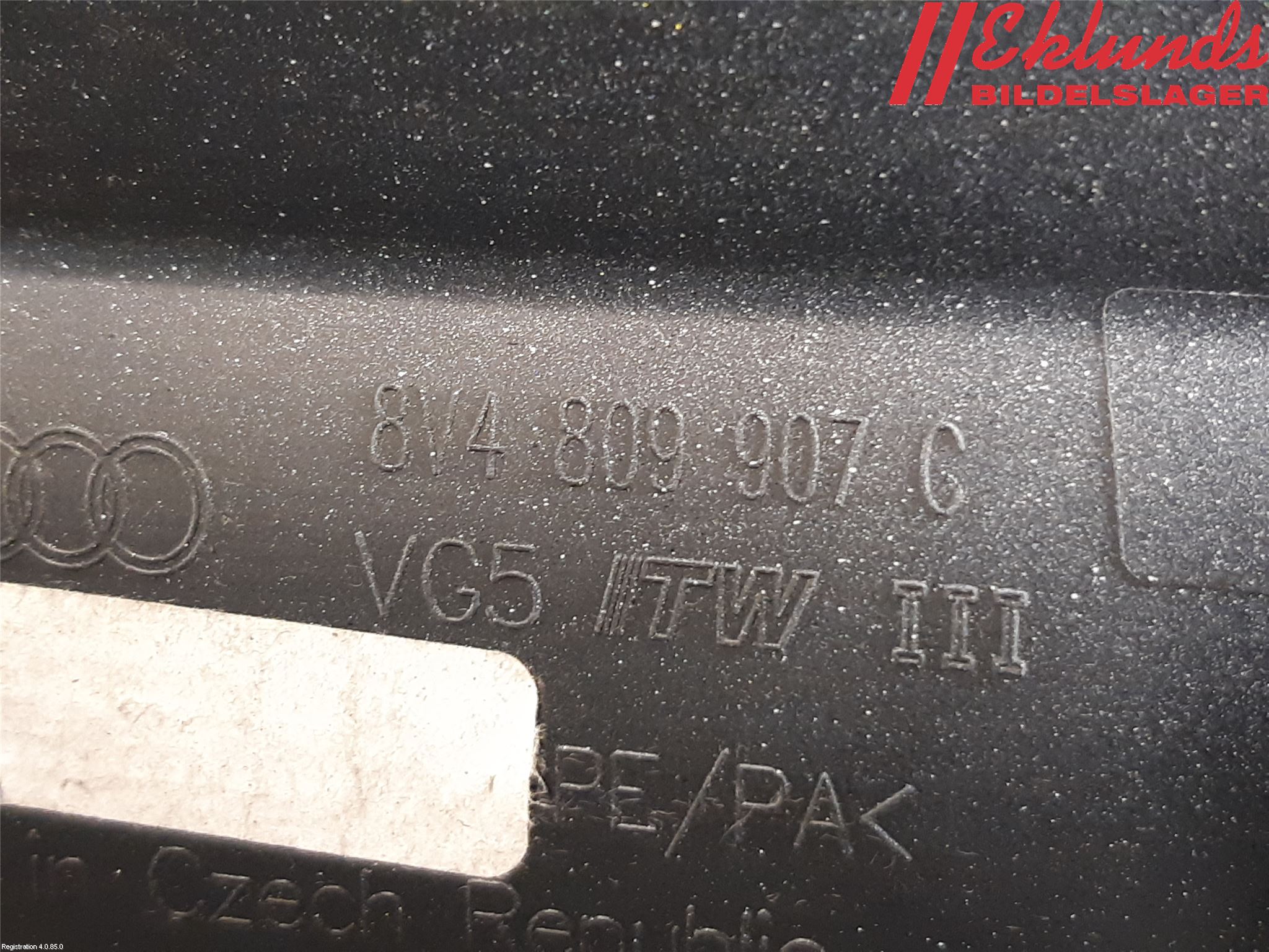 Audi A3/S3 8V 13-20 Tanklucka