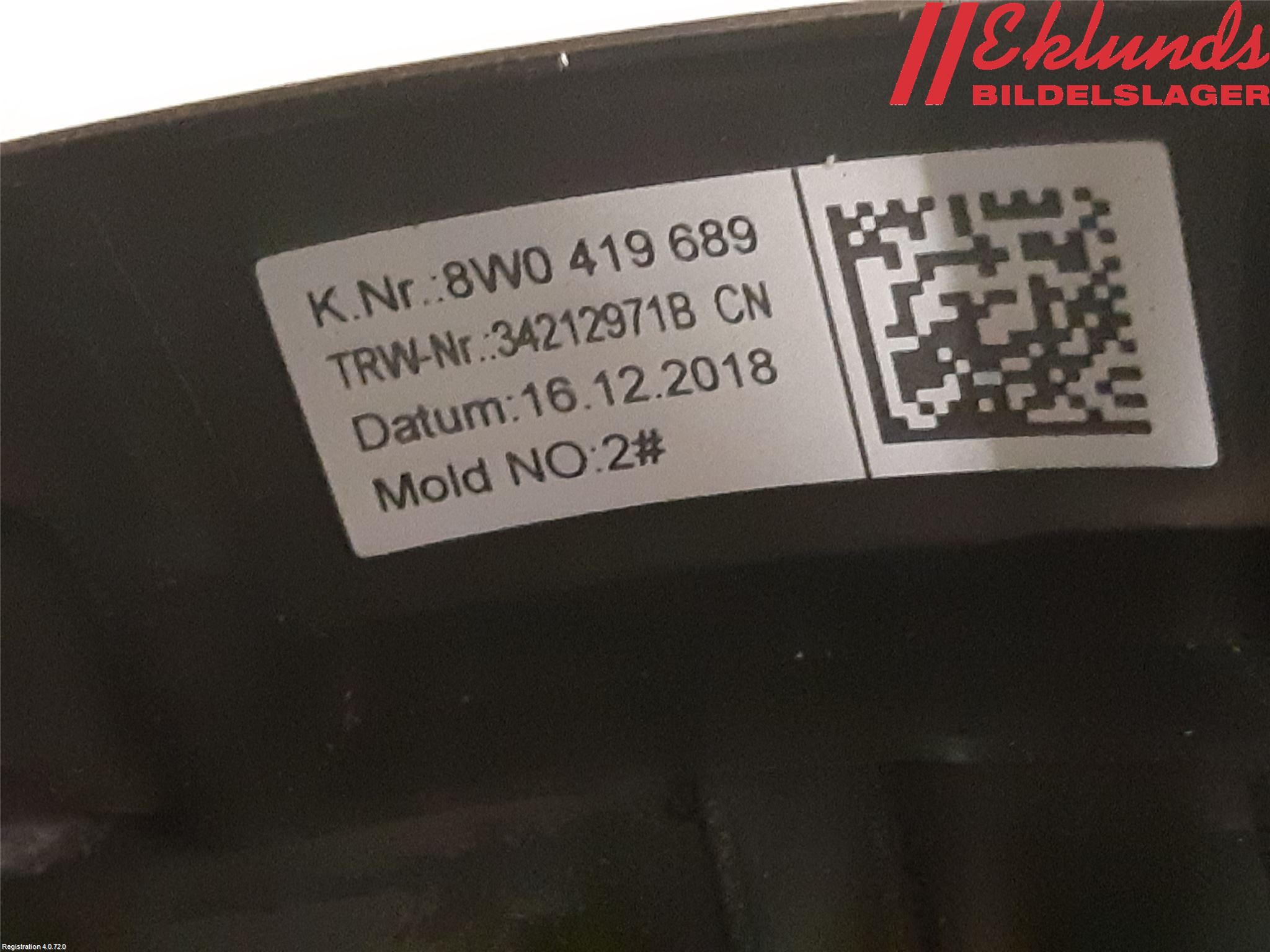 Audi A3/S3 8V 13-20 Ratt