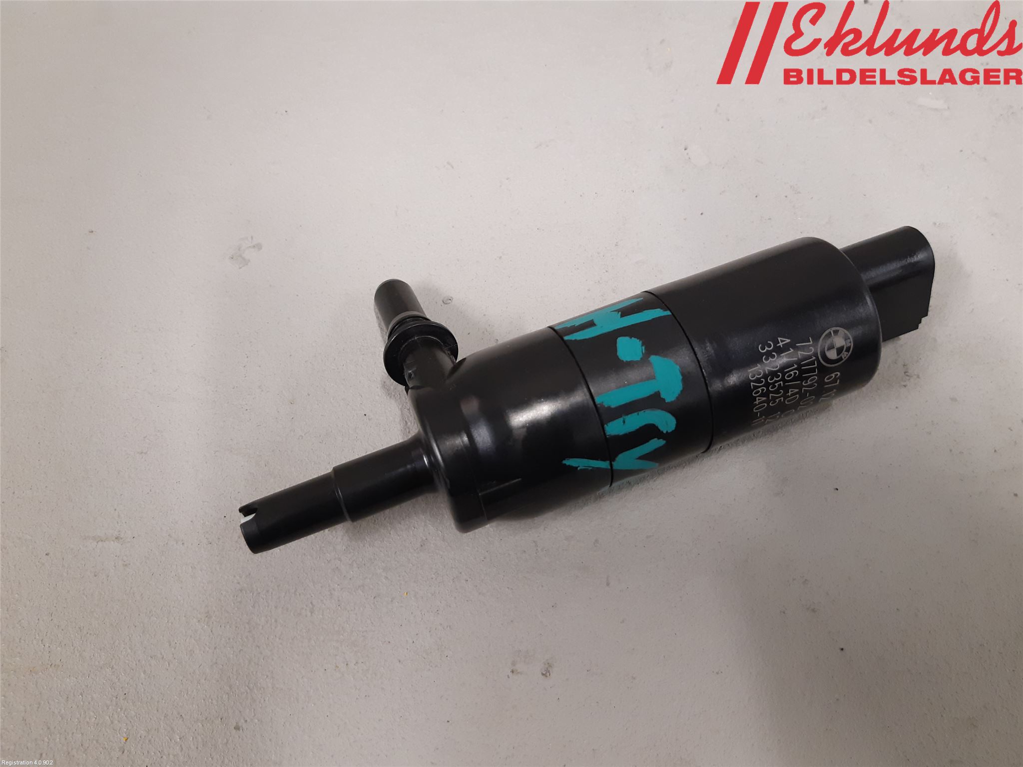 BMW 5 F10/F11/F18 09-17 Spolarpump Högtryck