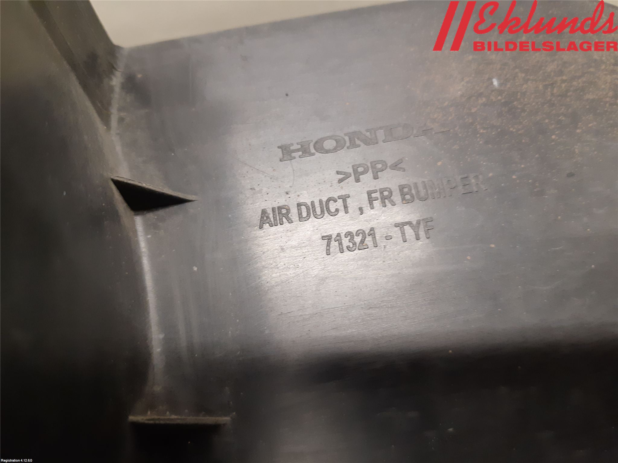 Honda E 20-23 Deflektor Plåt-Plast Kylning