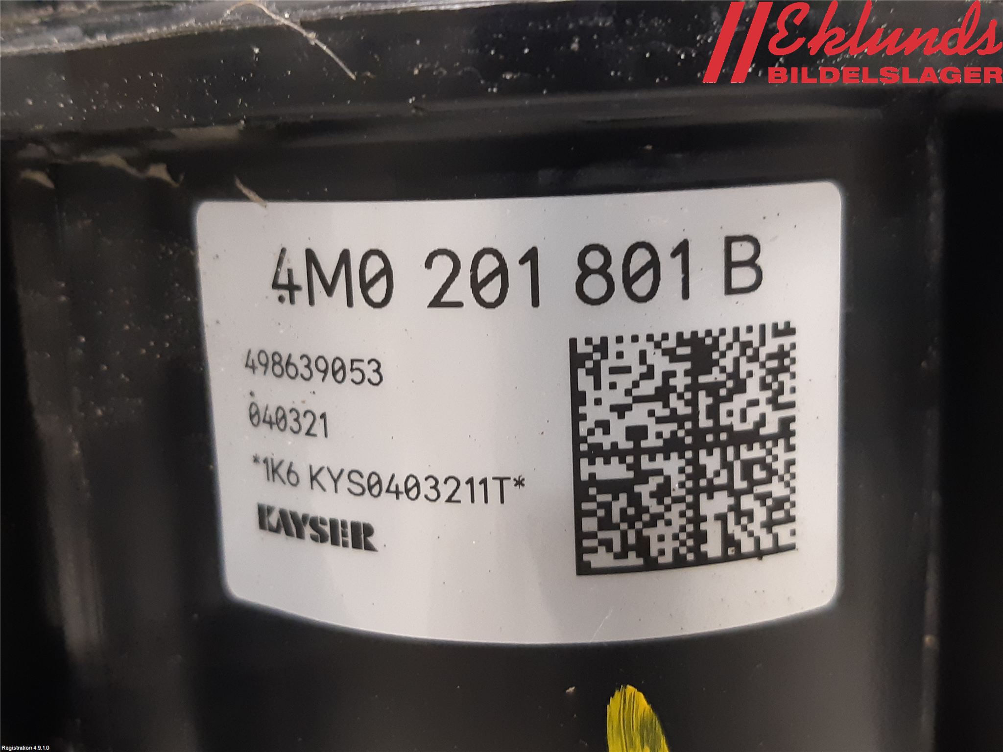 Audi Q7/SQ7 Kolkanister Ventil