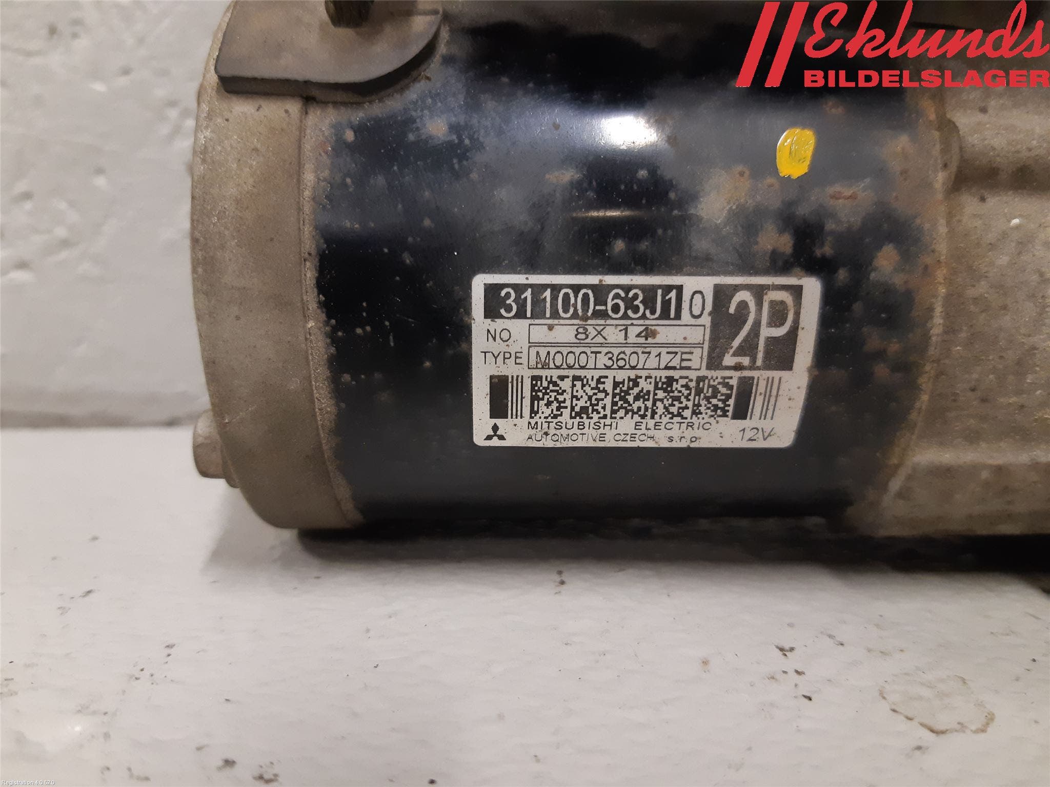 Suzuki SX4 06-09 Startmotor