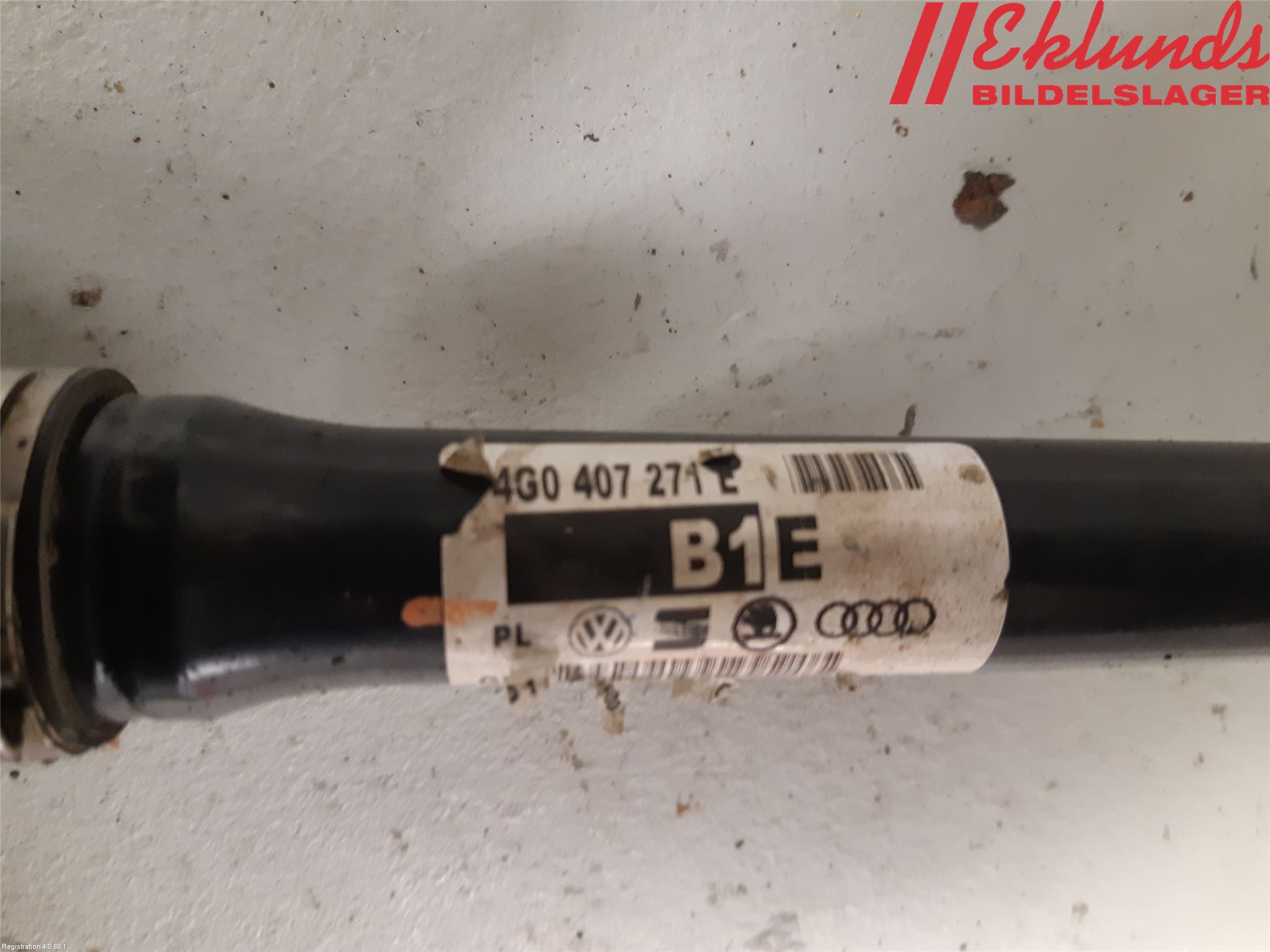 Audi A6/S6 4G 11-18 Drivaxel Fram Höger