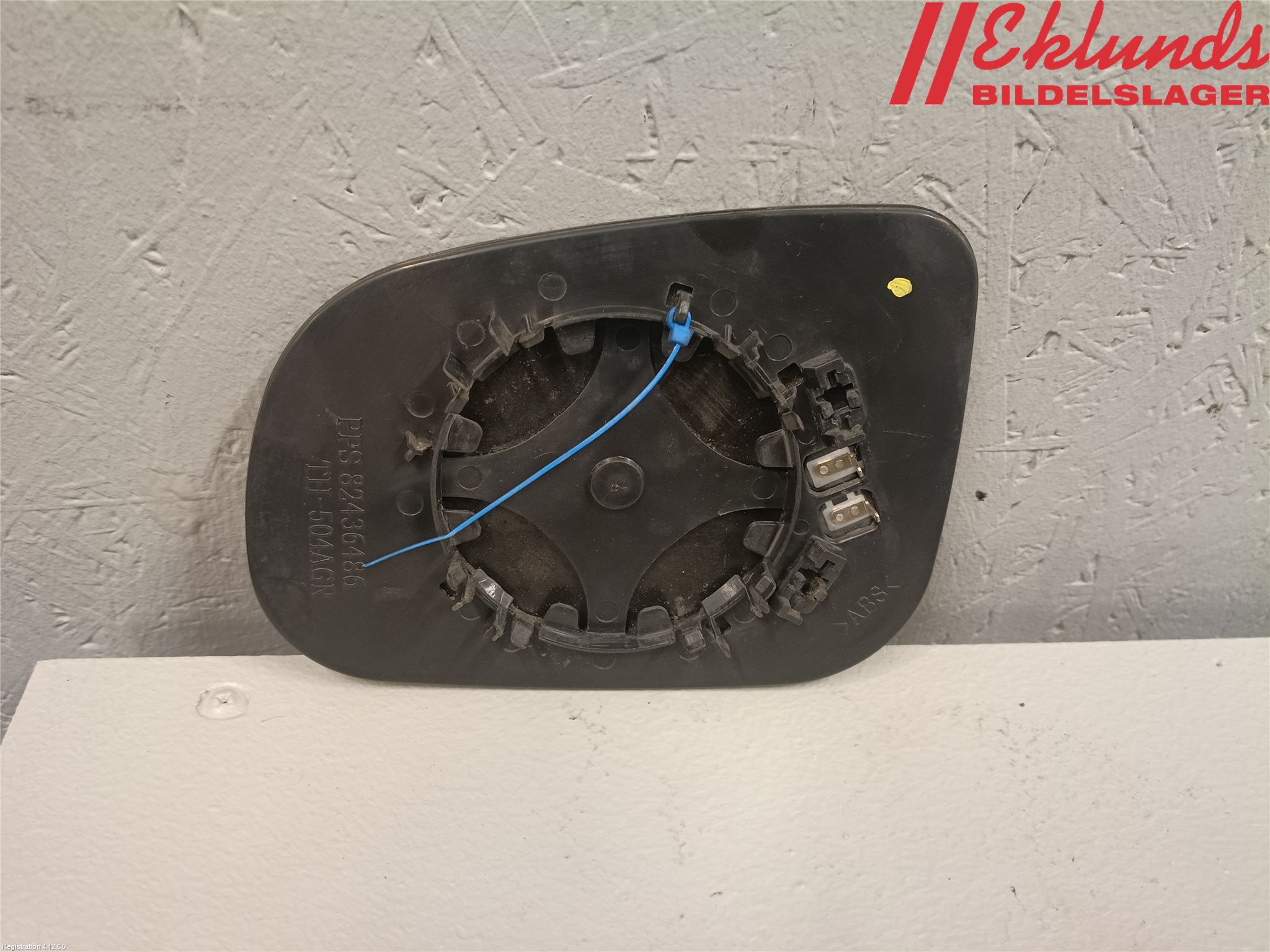 Volvo V60 11-13 Spegelglas Hö