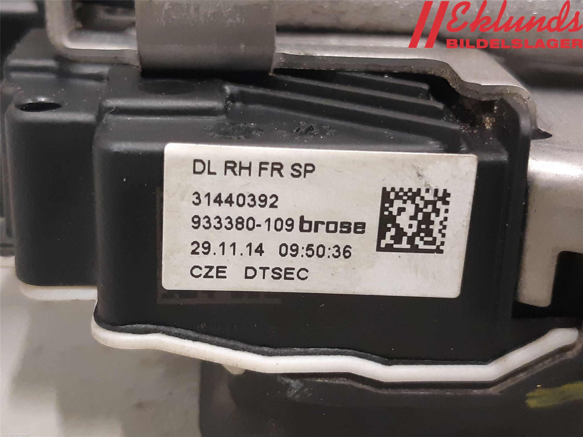 Volvo V40 12-19 Låskista-Dörrlås