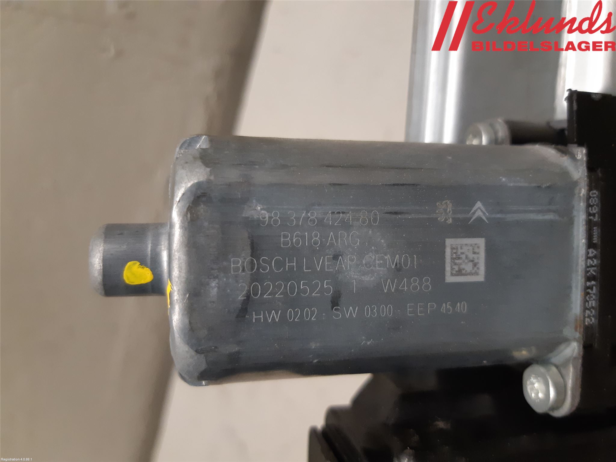 Citroen COTROEN C3 17-24 Fönsterhiss El Kompl