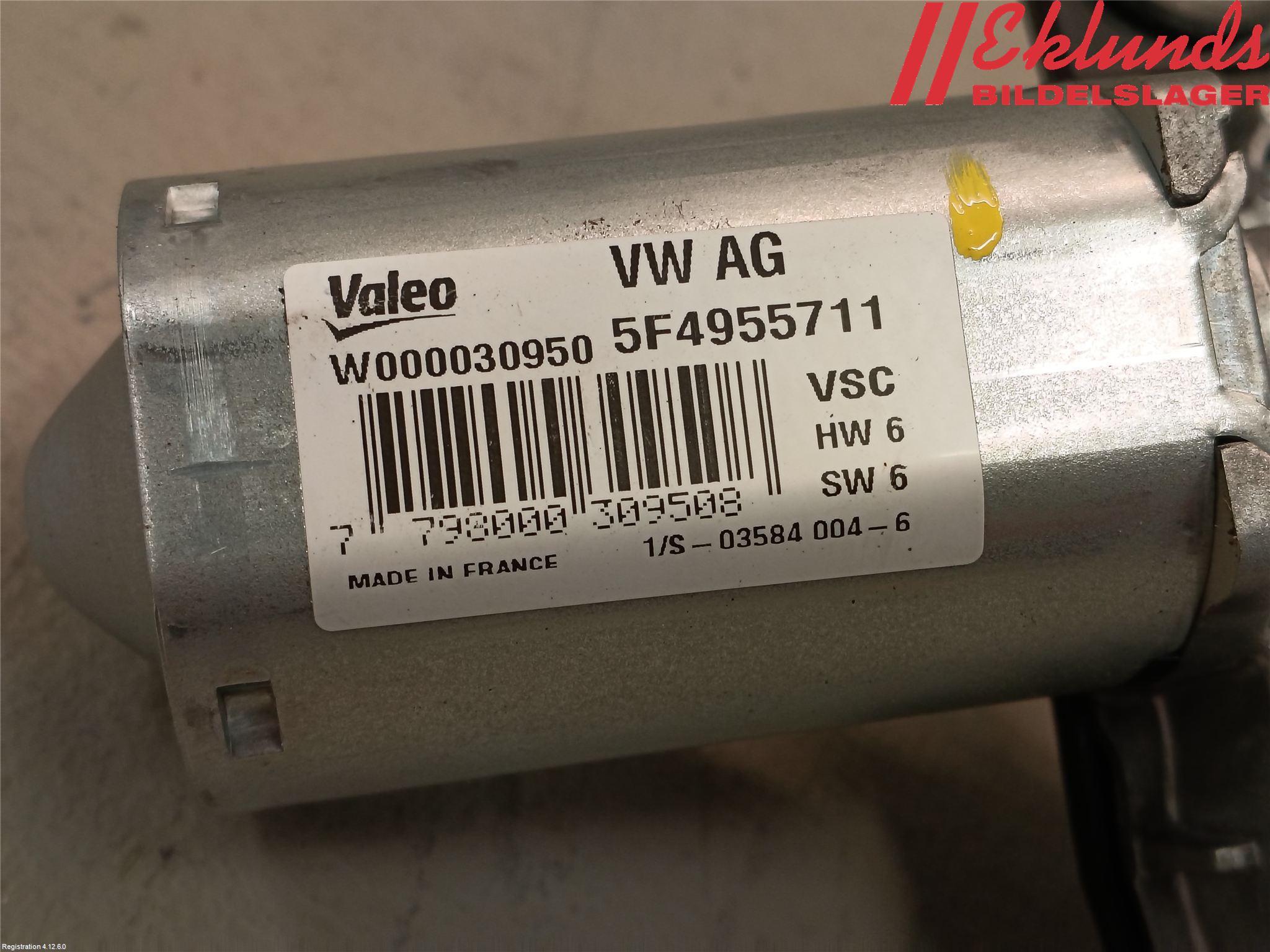 Seat LEON 13-20 Torkarmotor Baklucka
