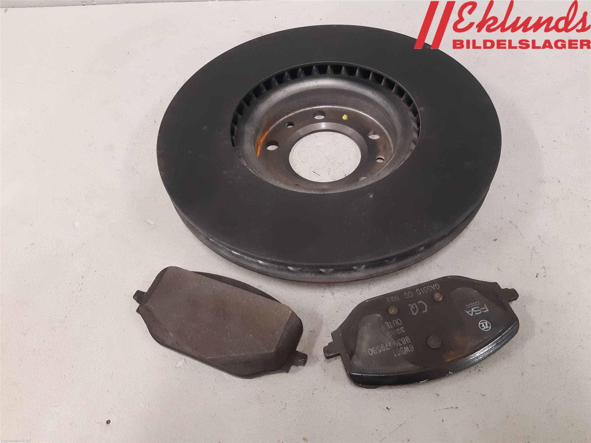 Toyota PROACE CITY 20- Bromsskiva Fram