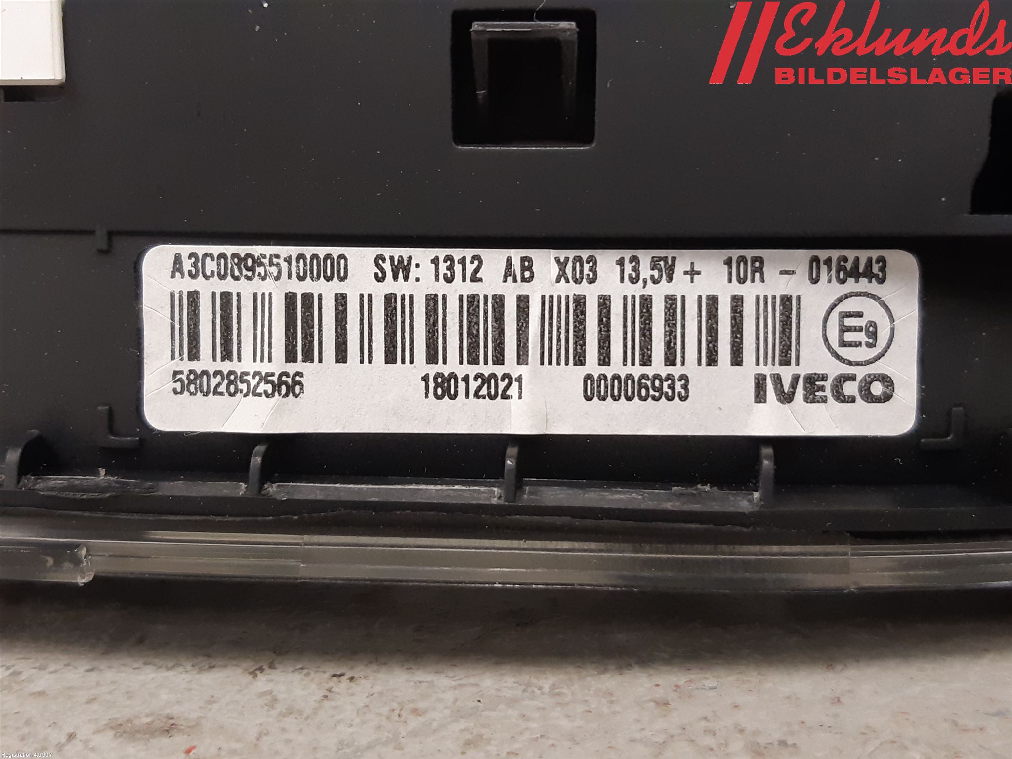 Iveco DAILY 14->> Instrument Komb