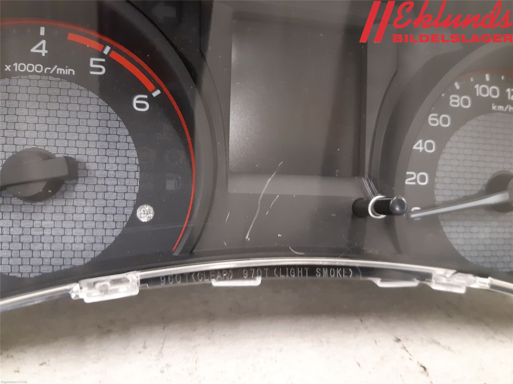 Isuzu D-MAX Instrument Komb