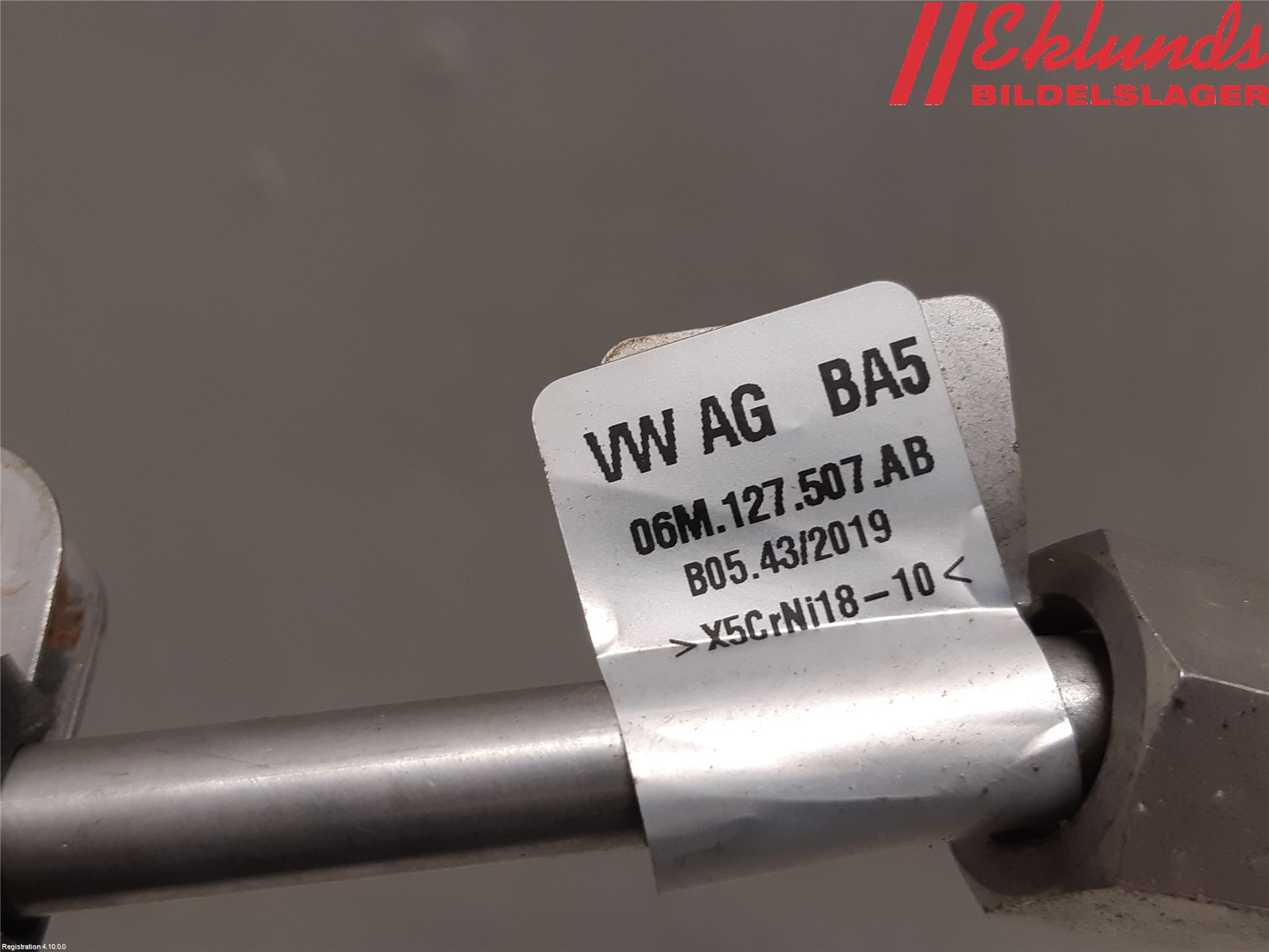 Audi A4/S4 B9 20- Injspridarrör