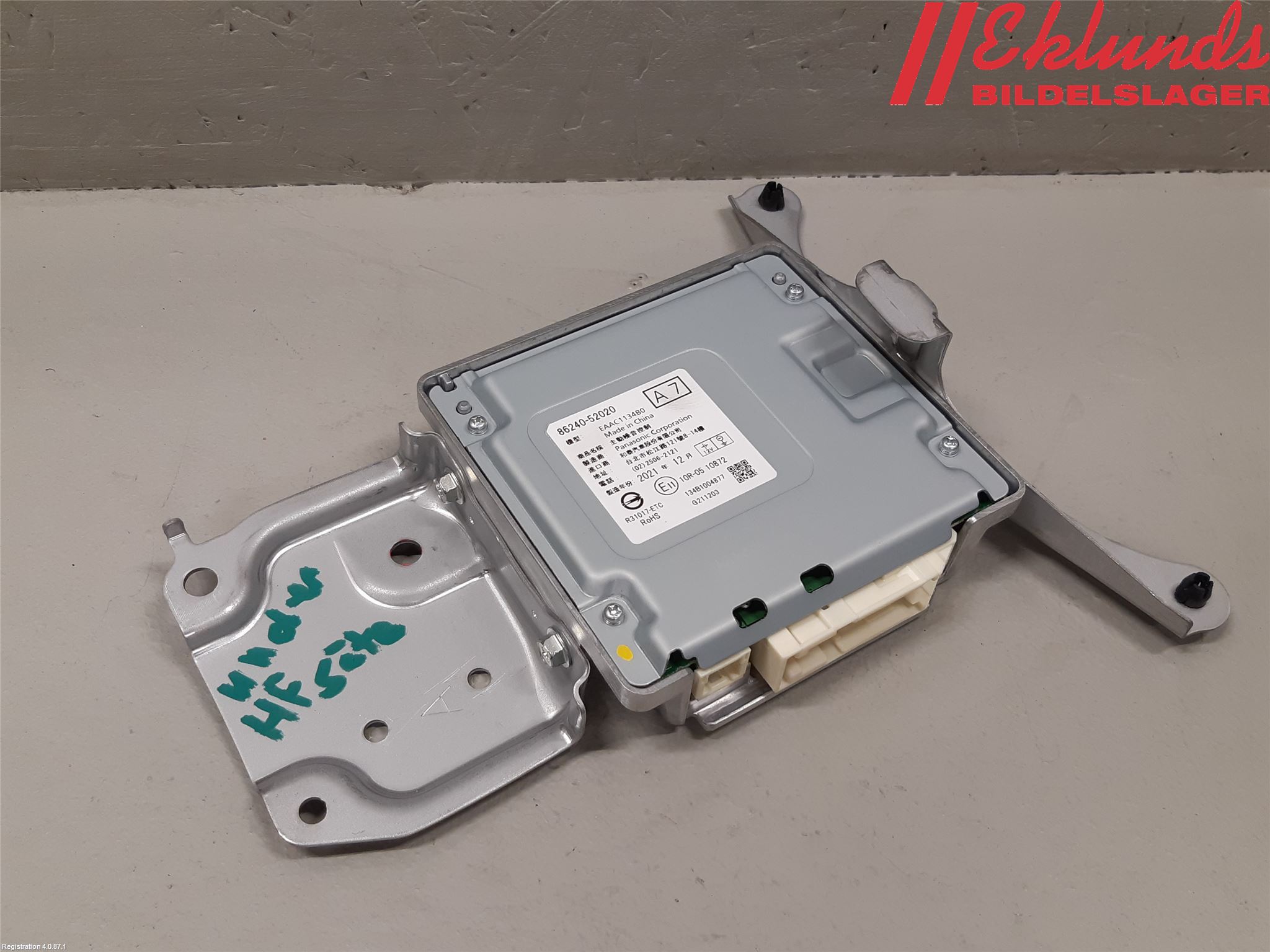 Toyota YARIS XP21 20- Radio-Stereo Förstärkare