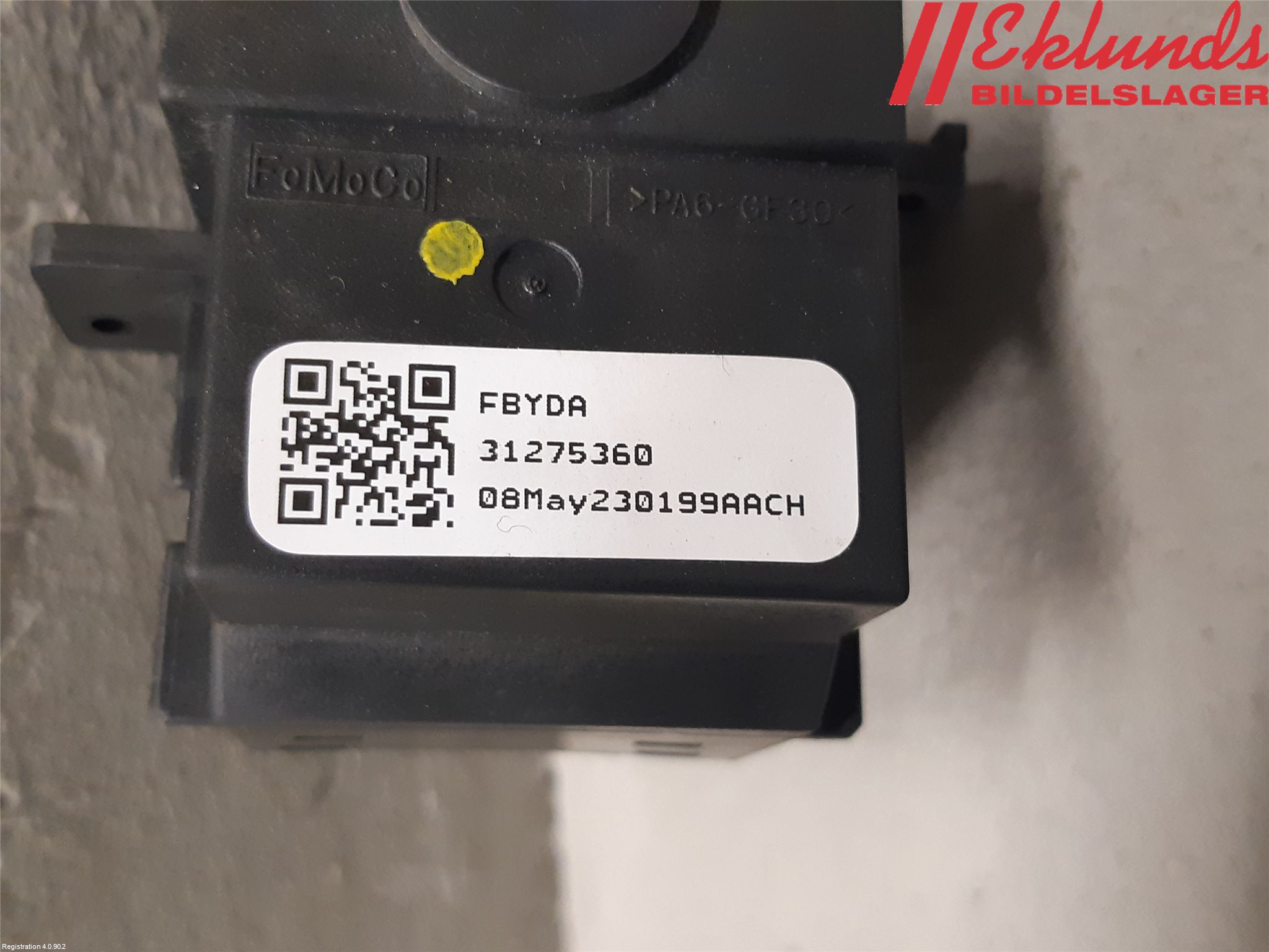 Volvo XC70 08-13 Spak Torkar-Spolomk