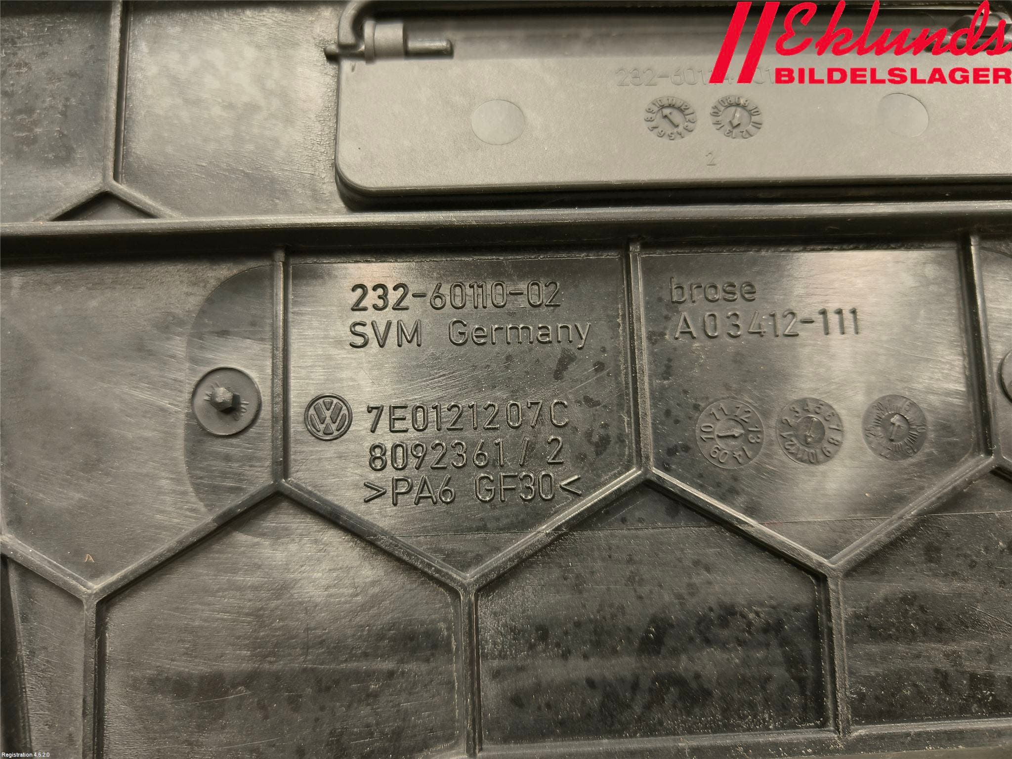 Volkswagen VW TRANSP/CARAVELLE (T5) 04-15 Kylfläkt El