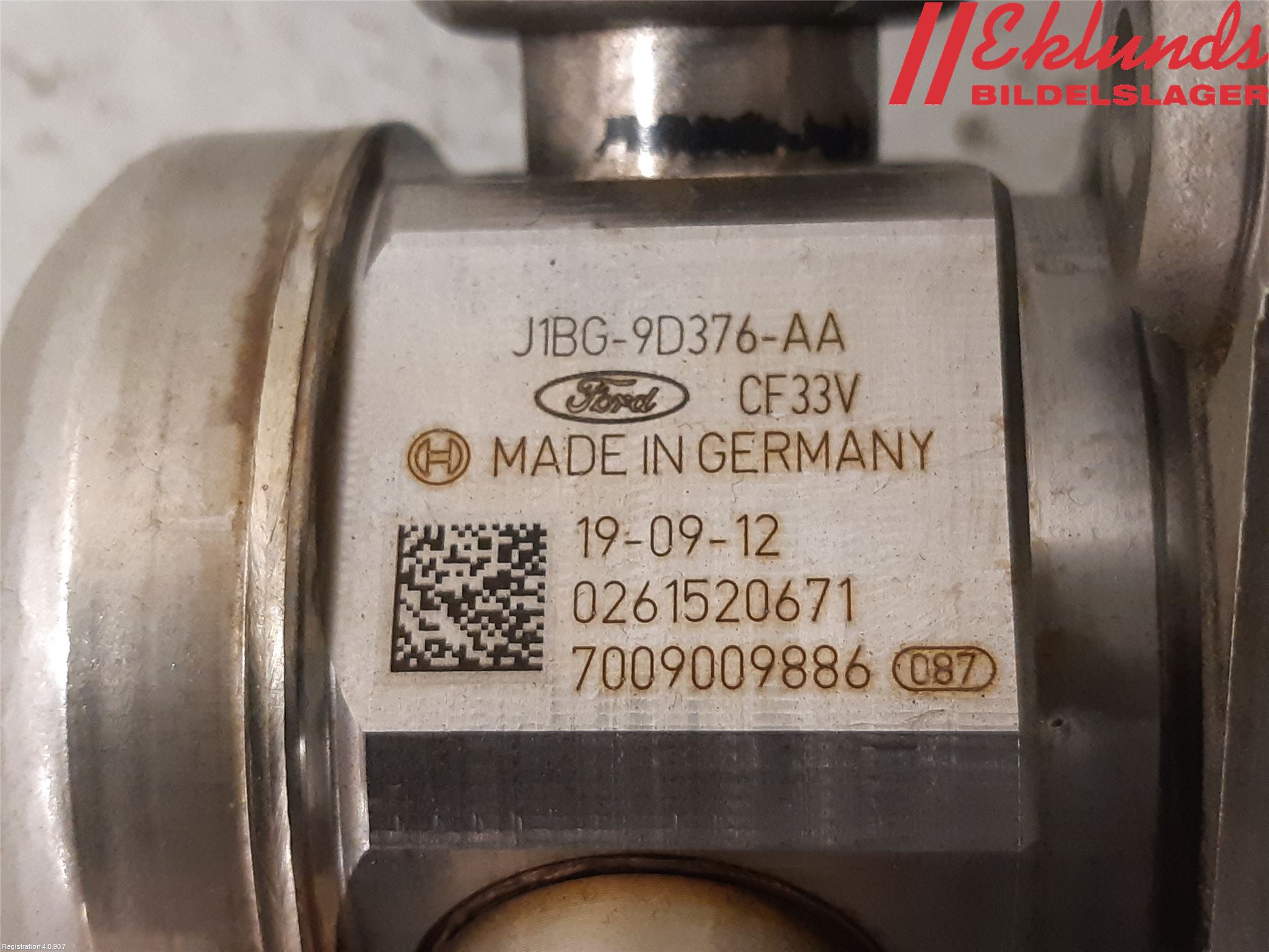 Ford FIESTA (VII) 18-23 Bränslepump Mek
