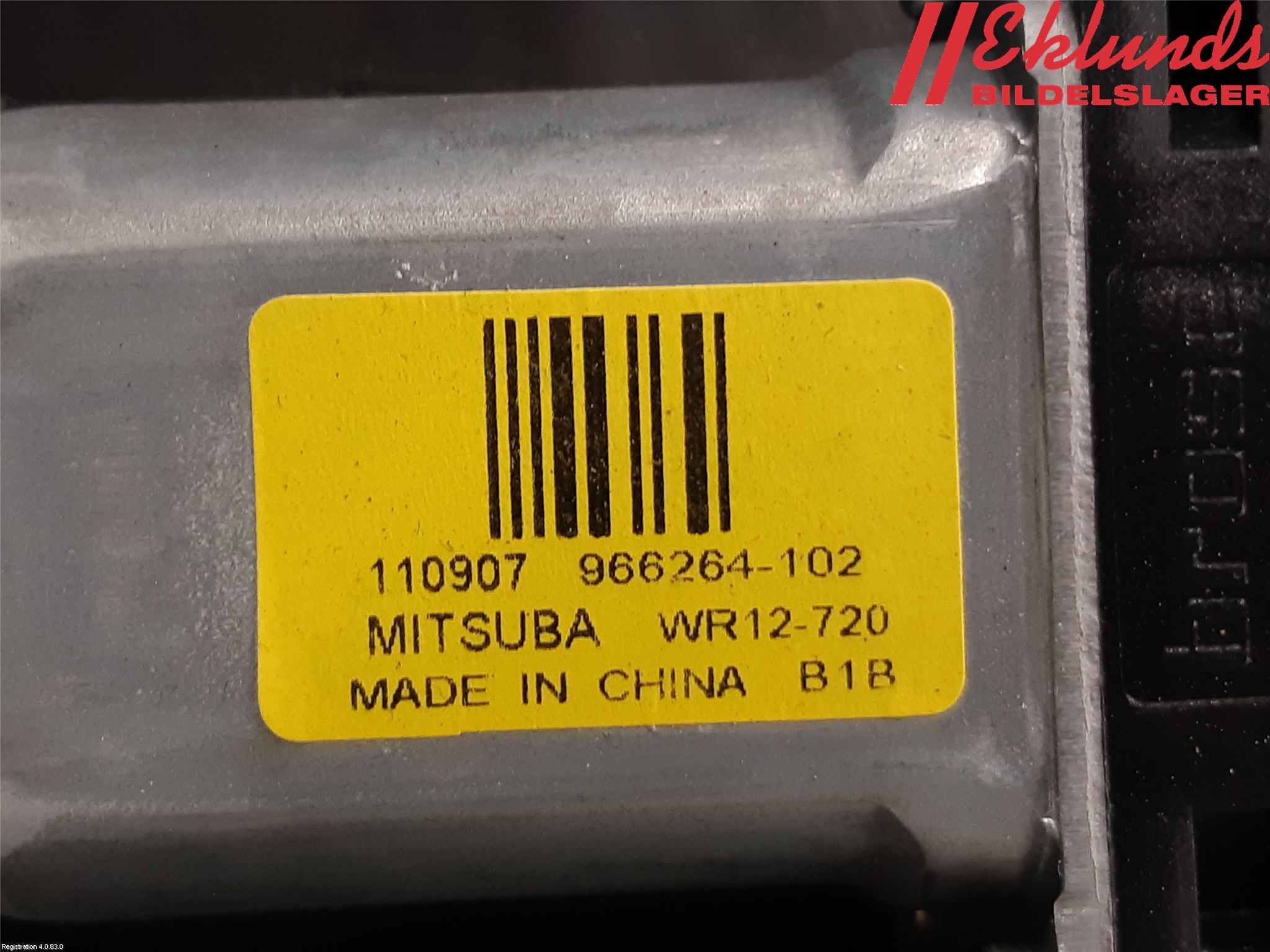 Volvo V60 11-13 Fönsterhiss El Kompl