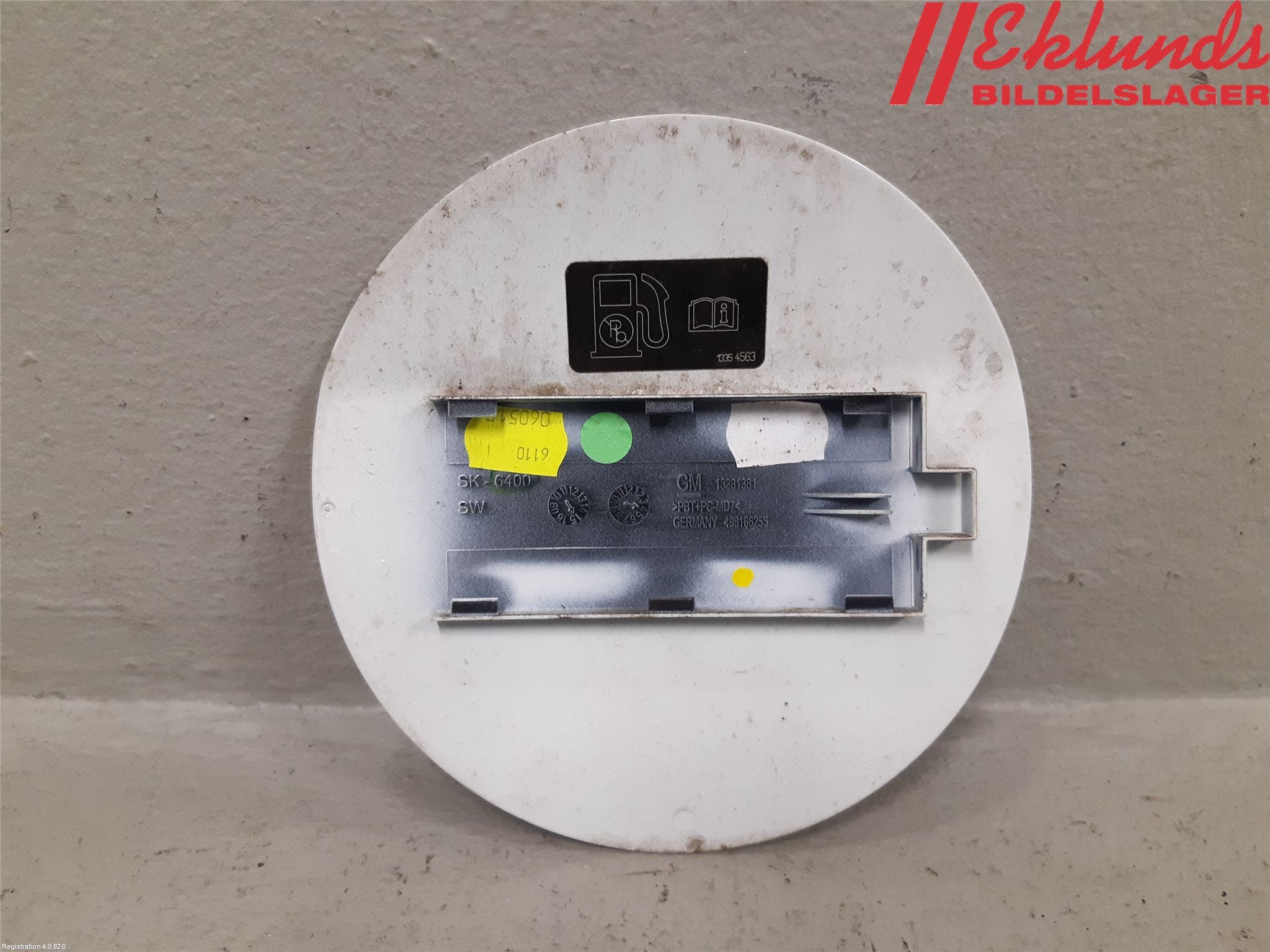 Opel ASTRA J 10-15 Tanklucka