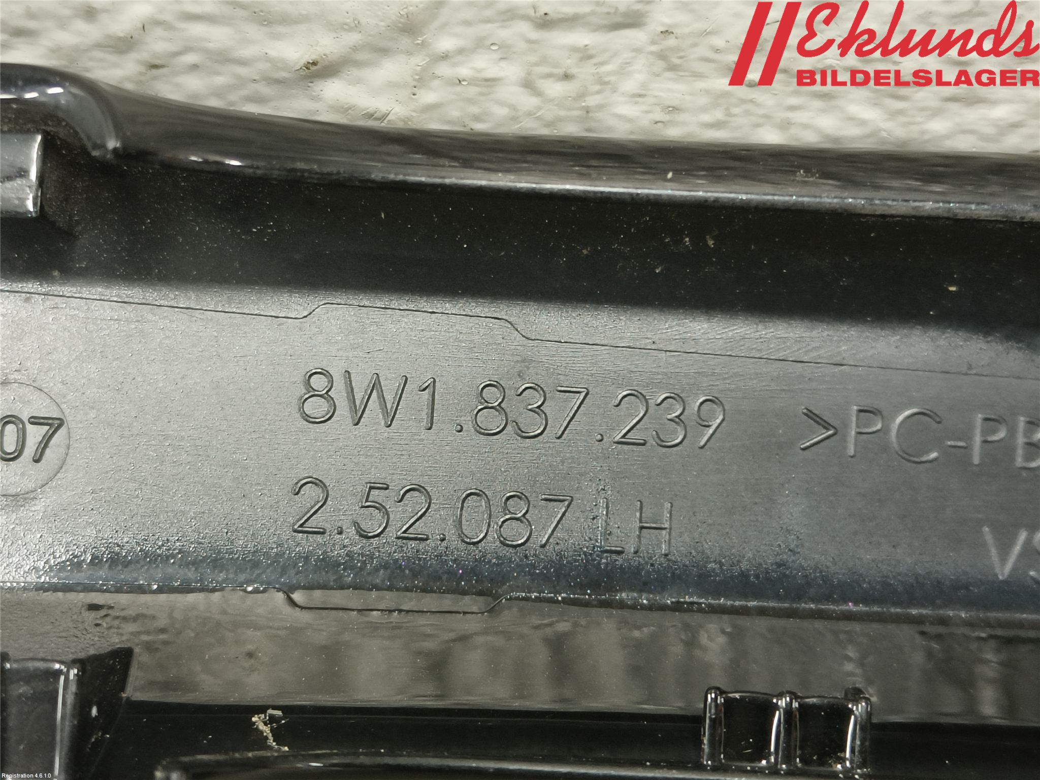 Audi A5 17- Dörrhandtag Yttre Vä