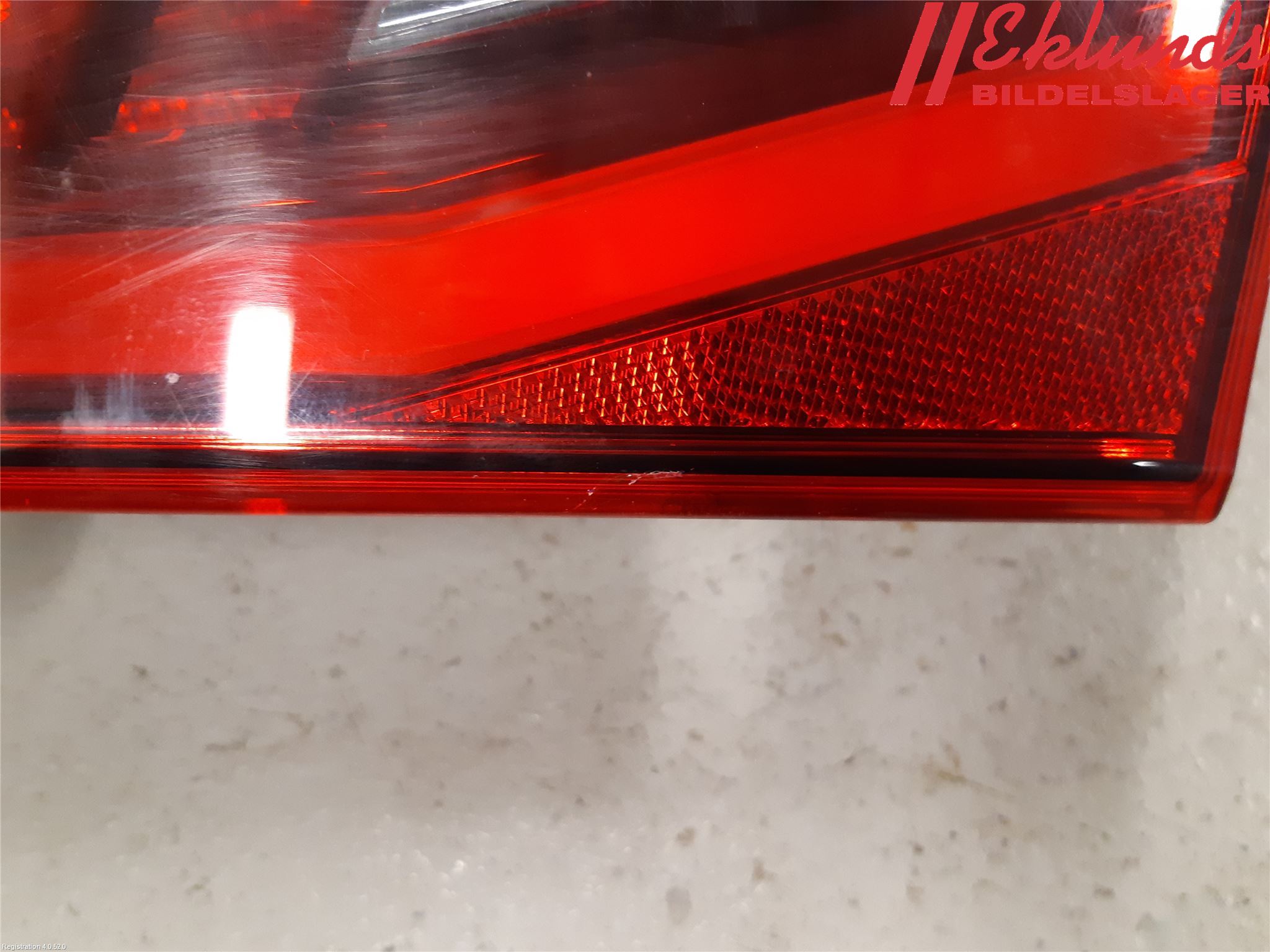 Audi A3/S3 8V 13-20 Bakljus Lucka Hö