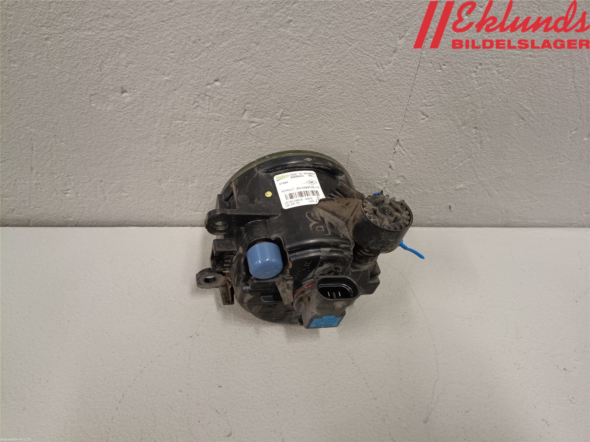 Renault CAPTUR 13-19 Dimljus-Varselljus Fram