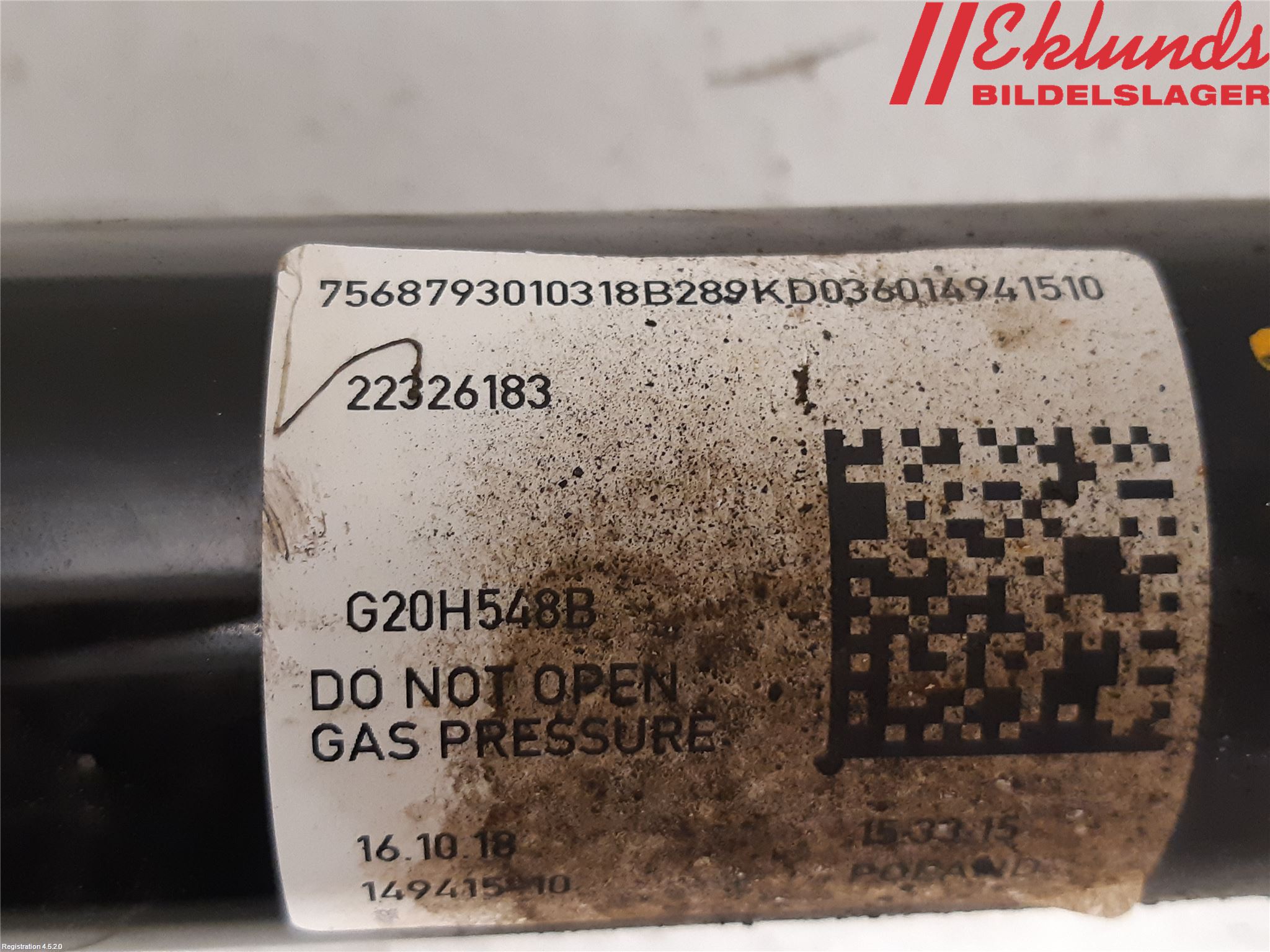 BMW 3 G20/G21/G80/G81 19- Stötdämpare Bak