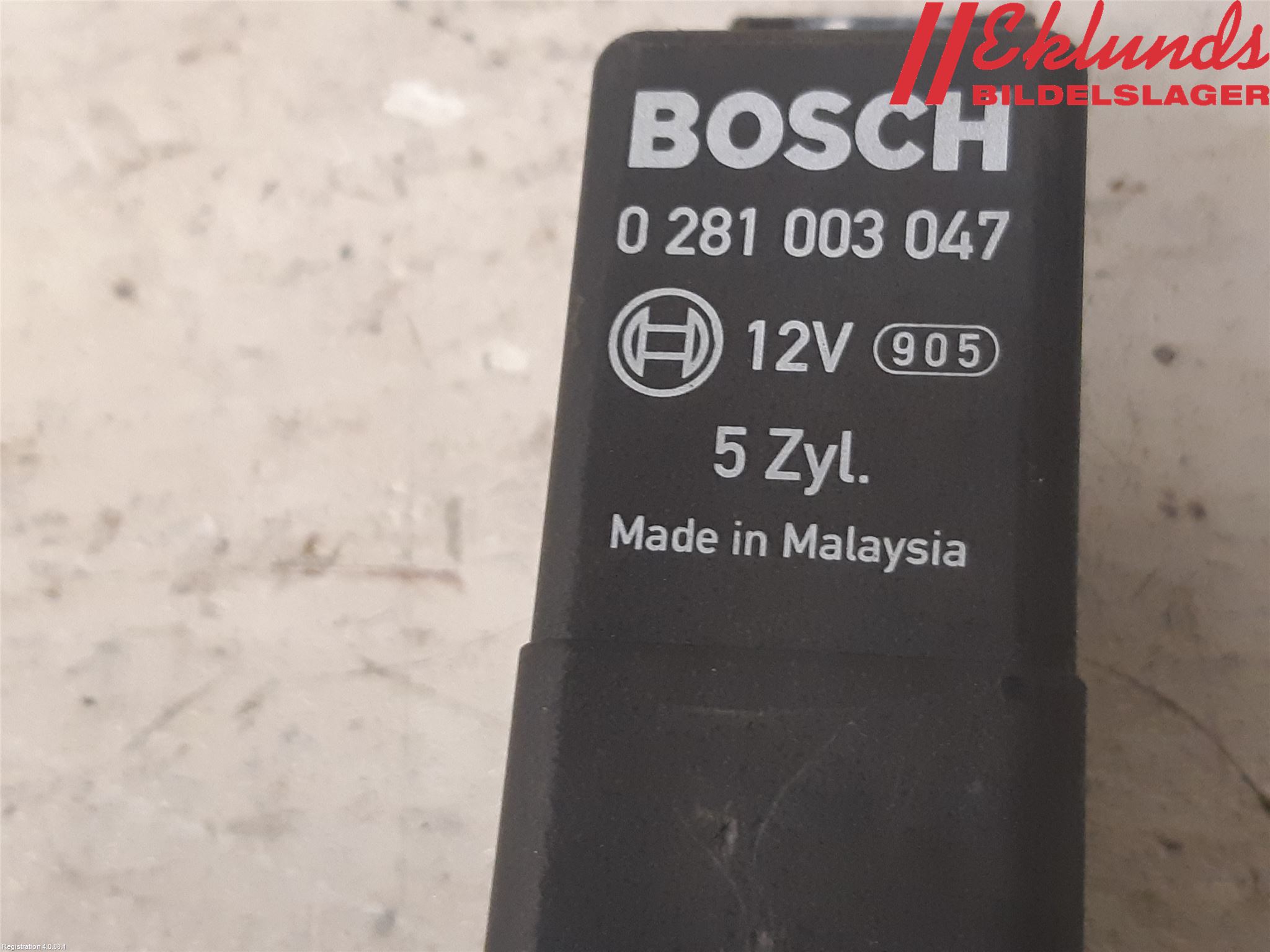 Volvo V60 11-13 Relä Glödning Diesel