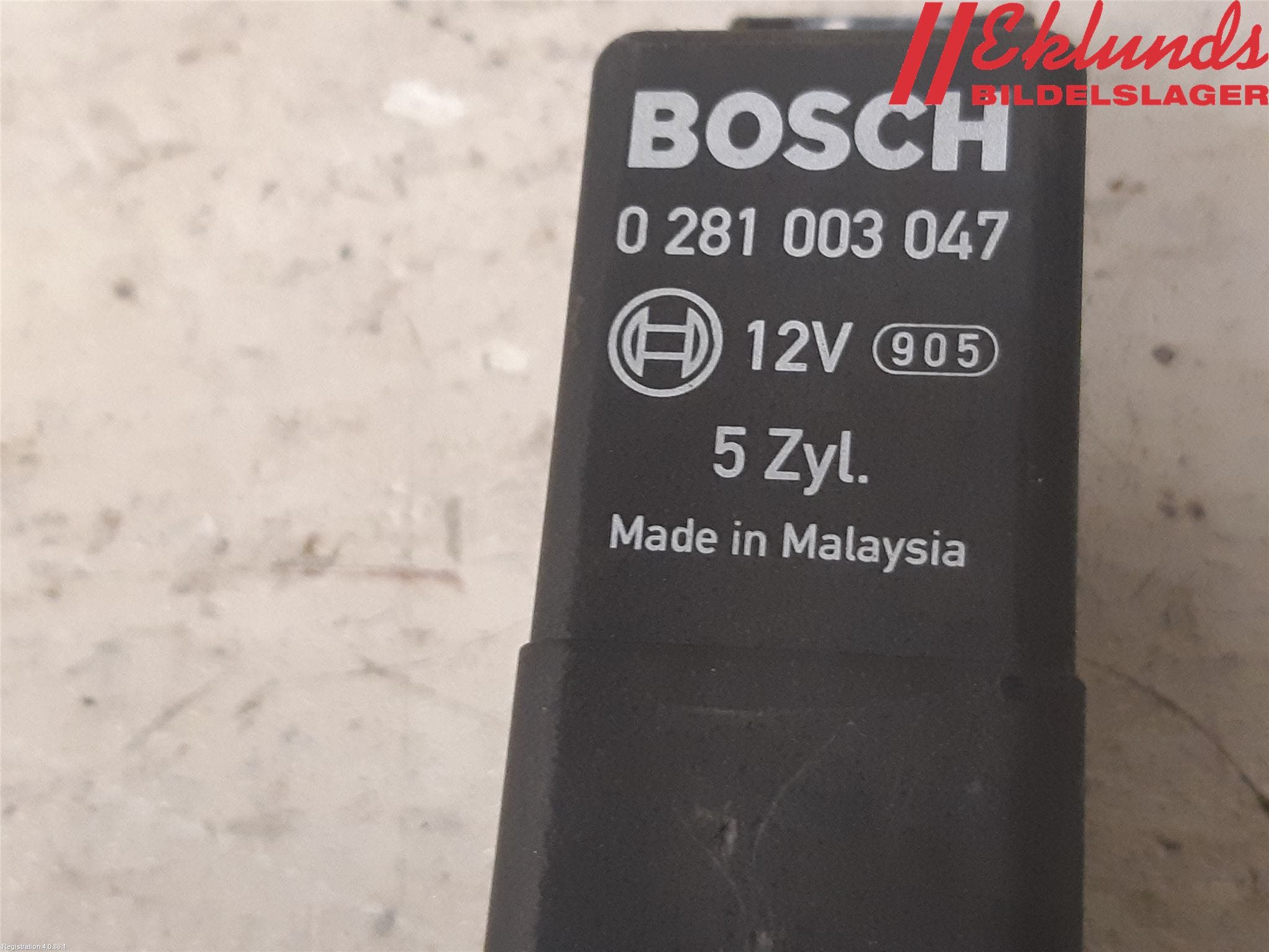 Volvo V60 11-13 Relä Glödning Diesel