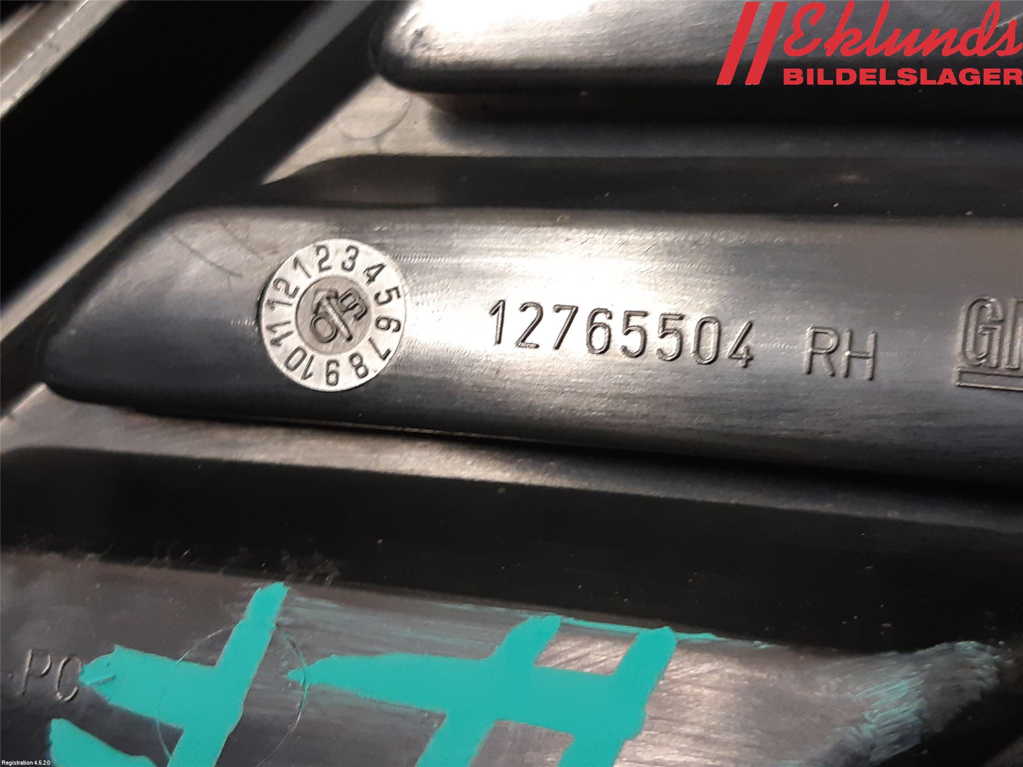 Saab 9-3 VER2/VER3 08-15 Grilldel Höger