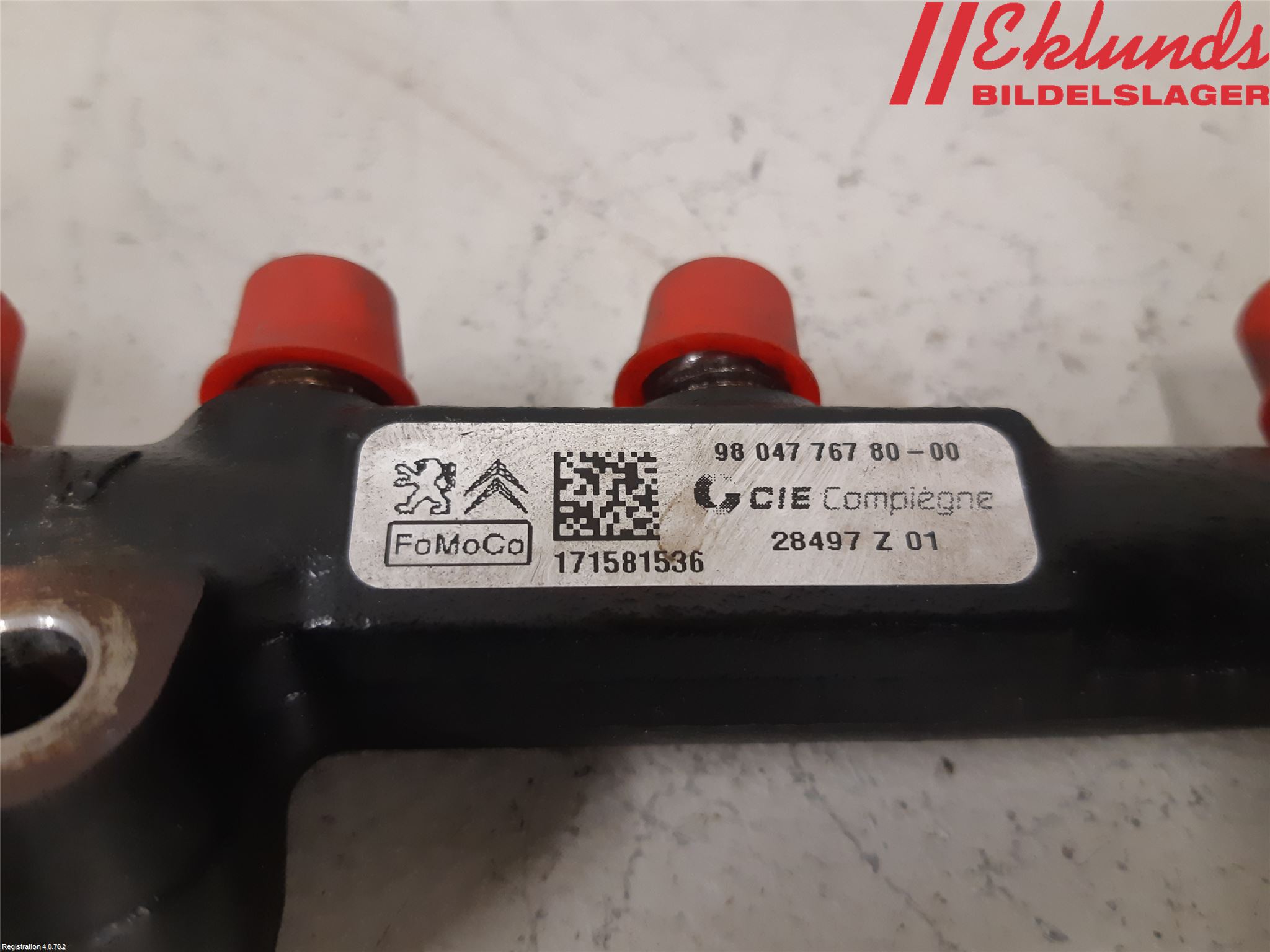 Citroen BERLINGO 08-18 Inj. Fuelrail