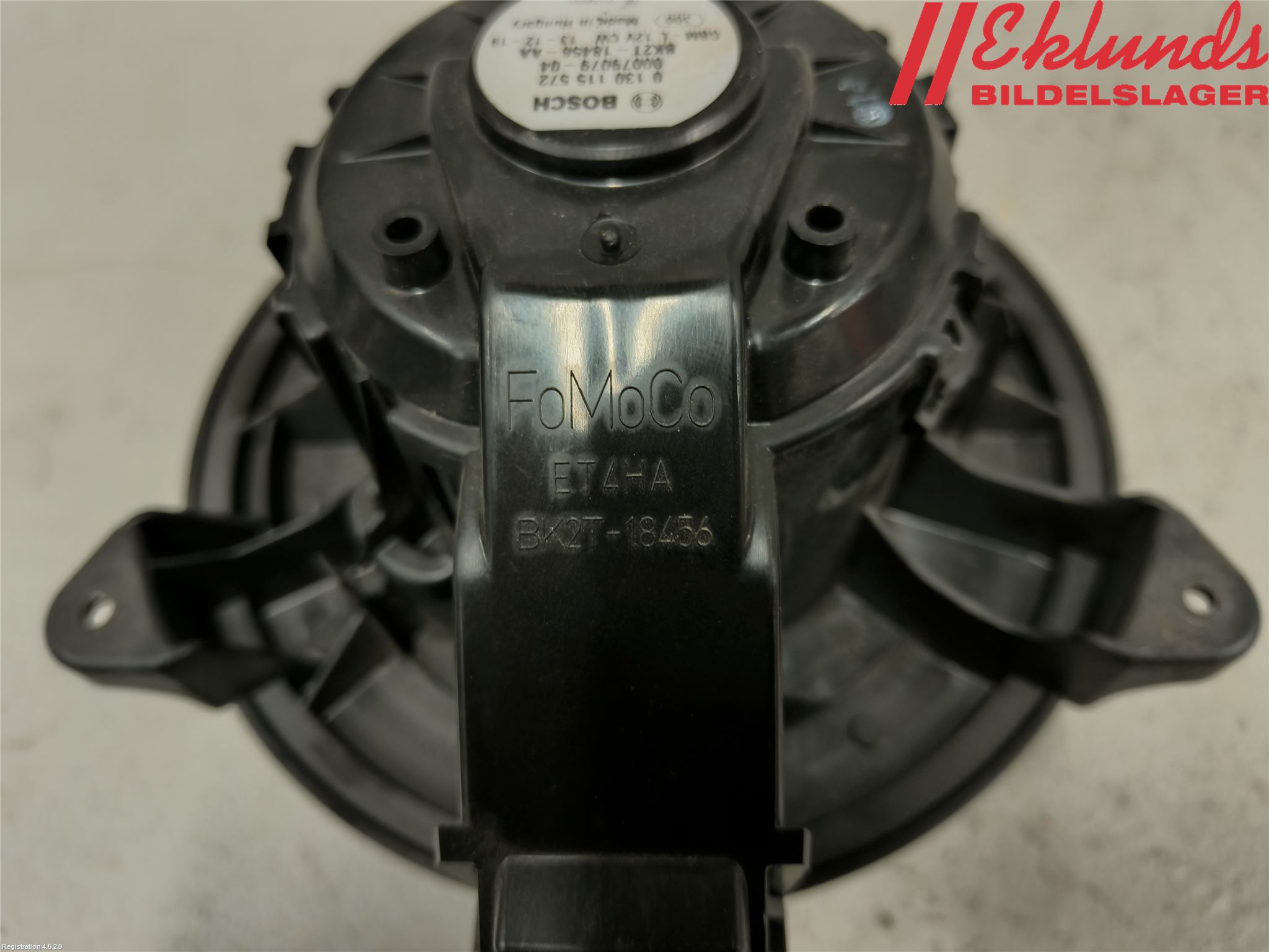 Ford TRANSIT/TOURNEO CUSTOM 13-24 Värmefläkt