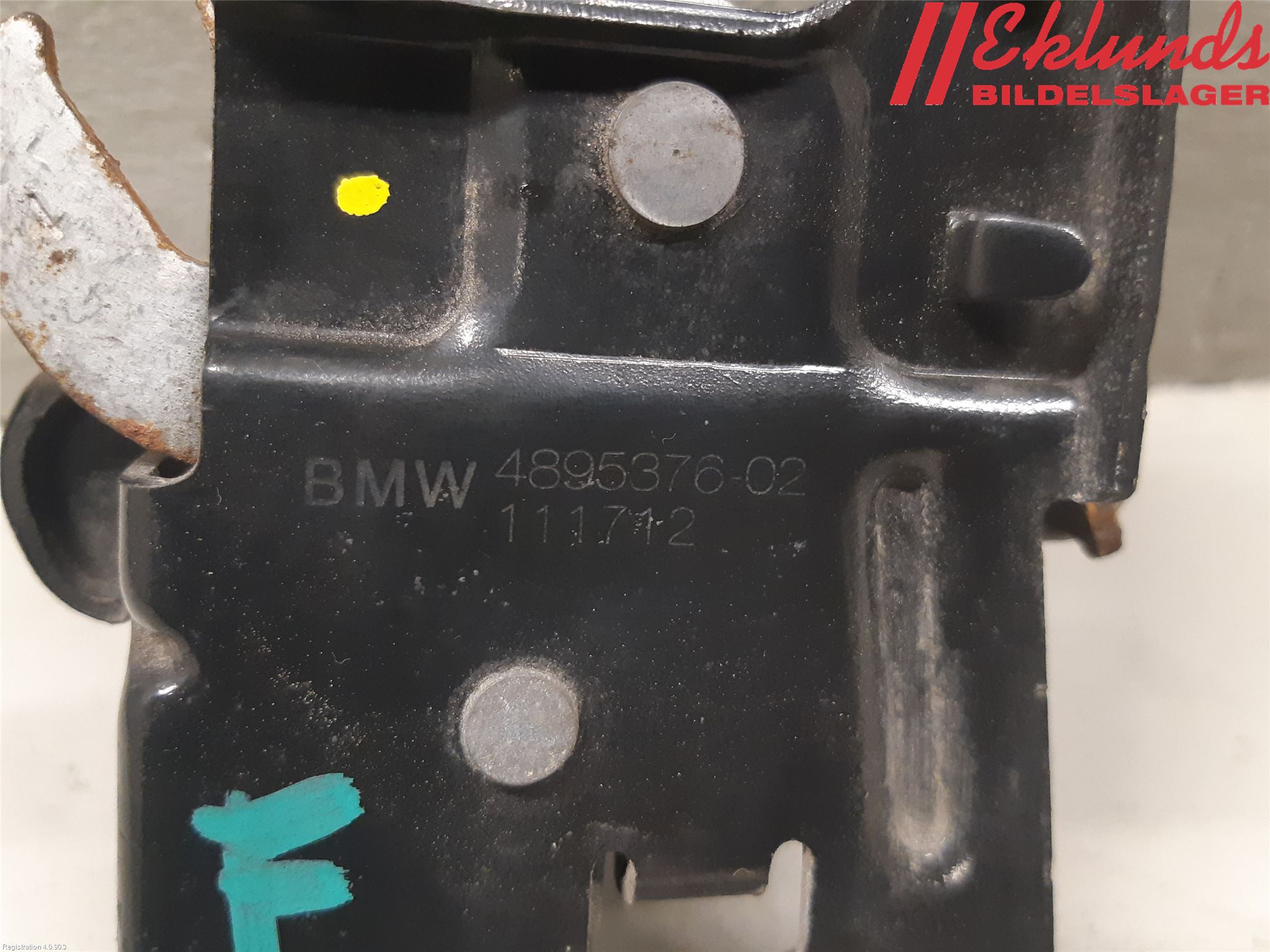 BMW 3 F30/F31/F80 12-19 Huvlås