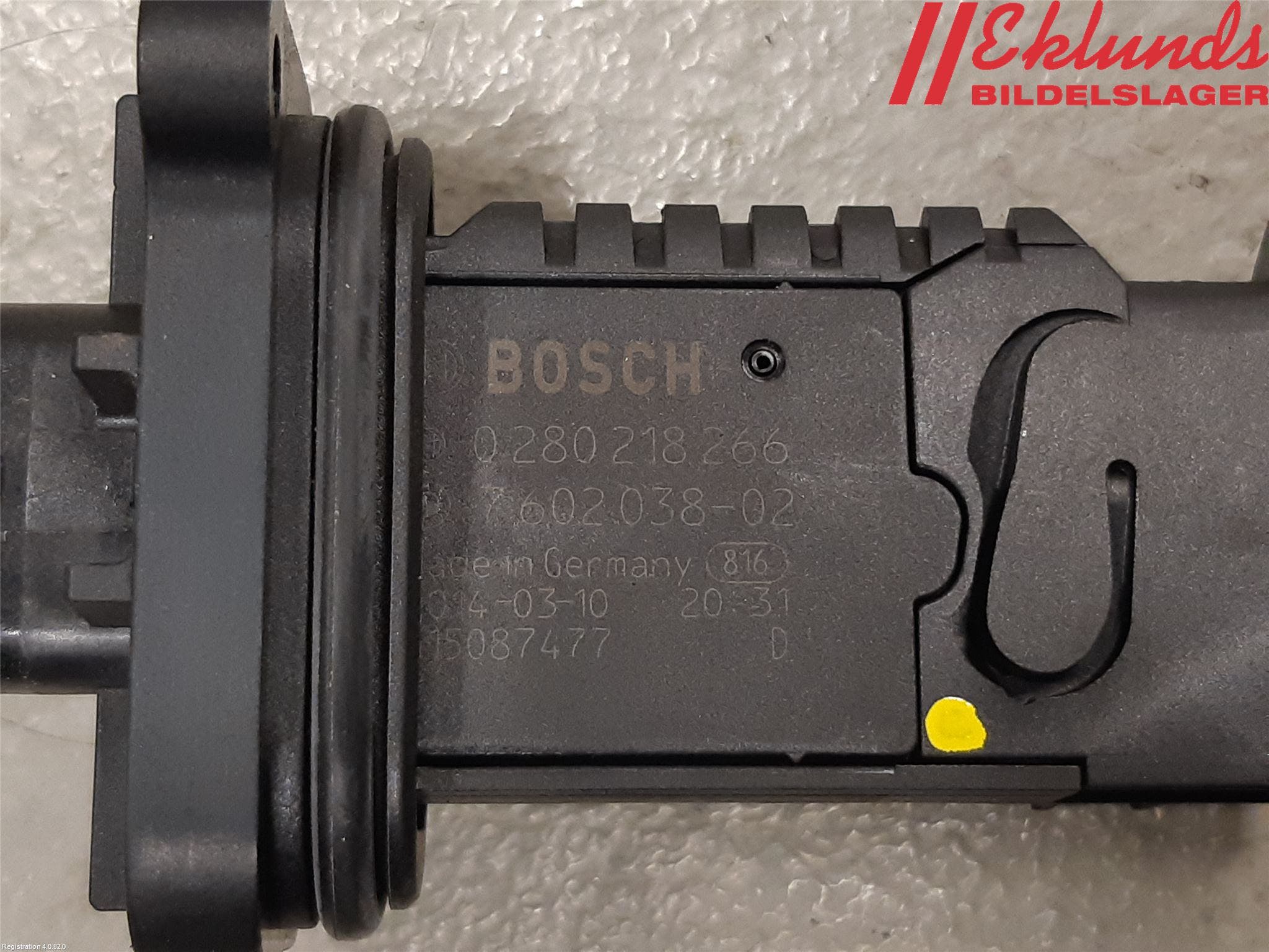 BMW 4 F32/F33/F82/F83 13-20 Injluftmassamätare