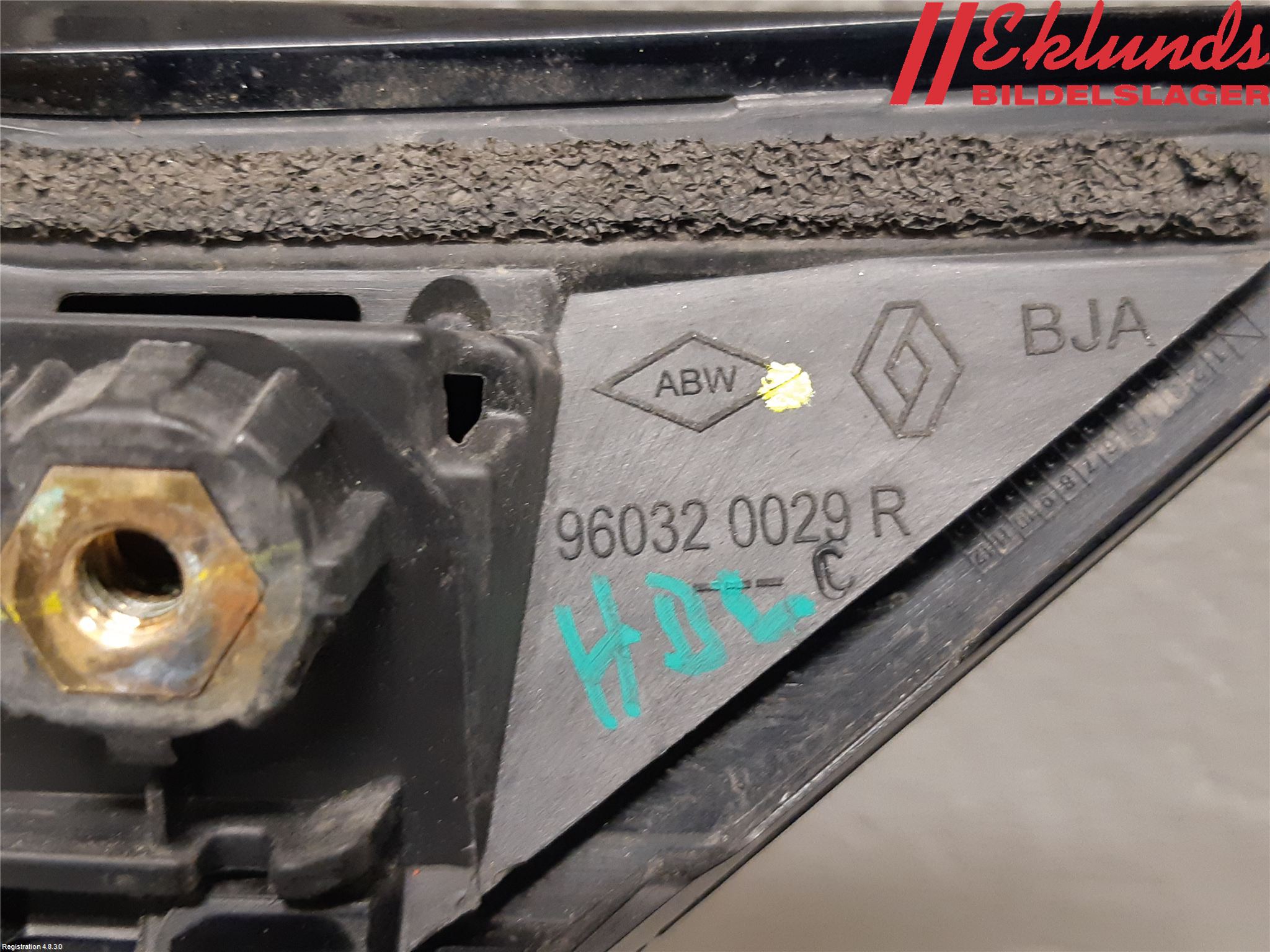 Renault CLIO/E-TECH V 20- Spoiler Baklucka
