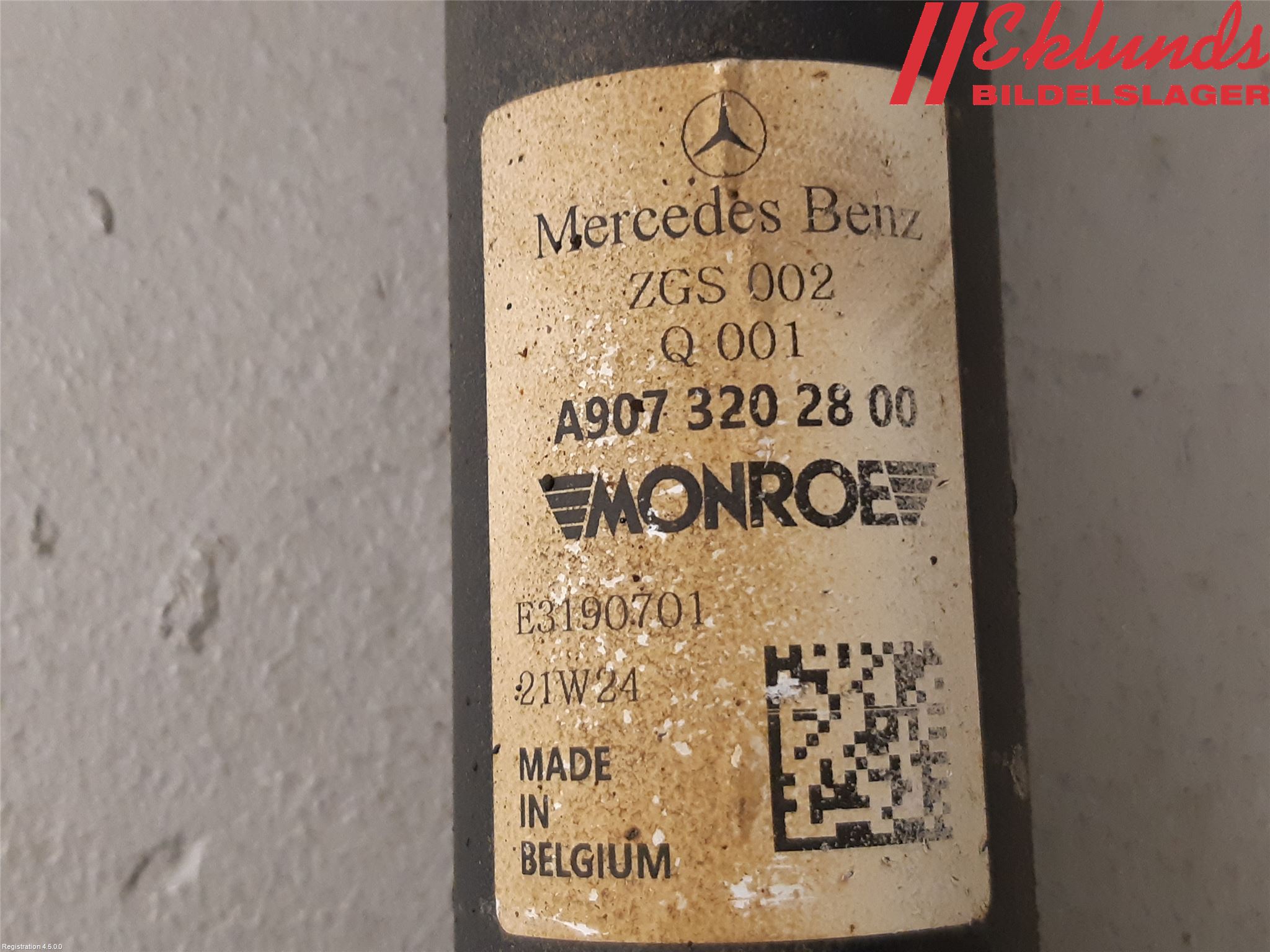 Mercedes-Benz MB SPRINTER (W907/W910) 19- Stötdämpare Bak