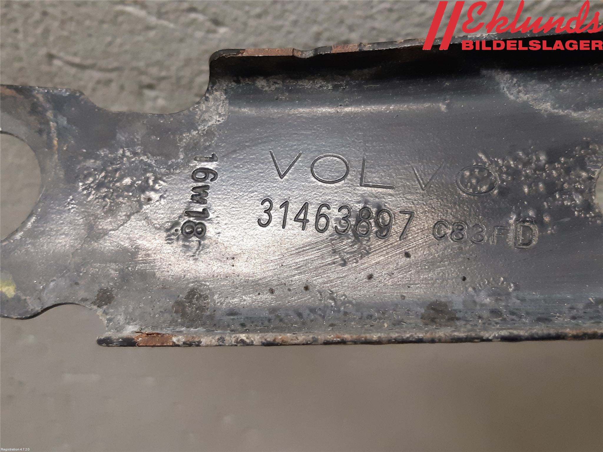 Volvo XC90/RECHARGE 16- Frontplåt