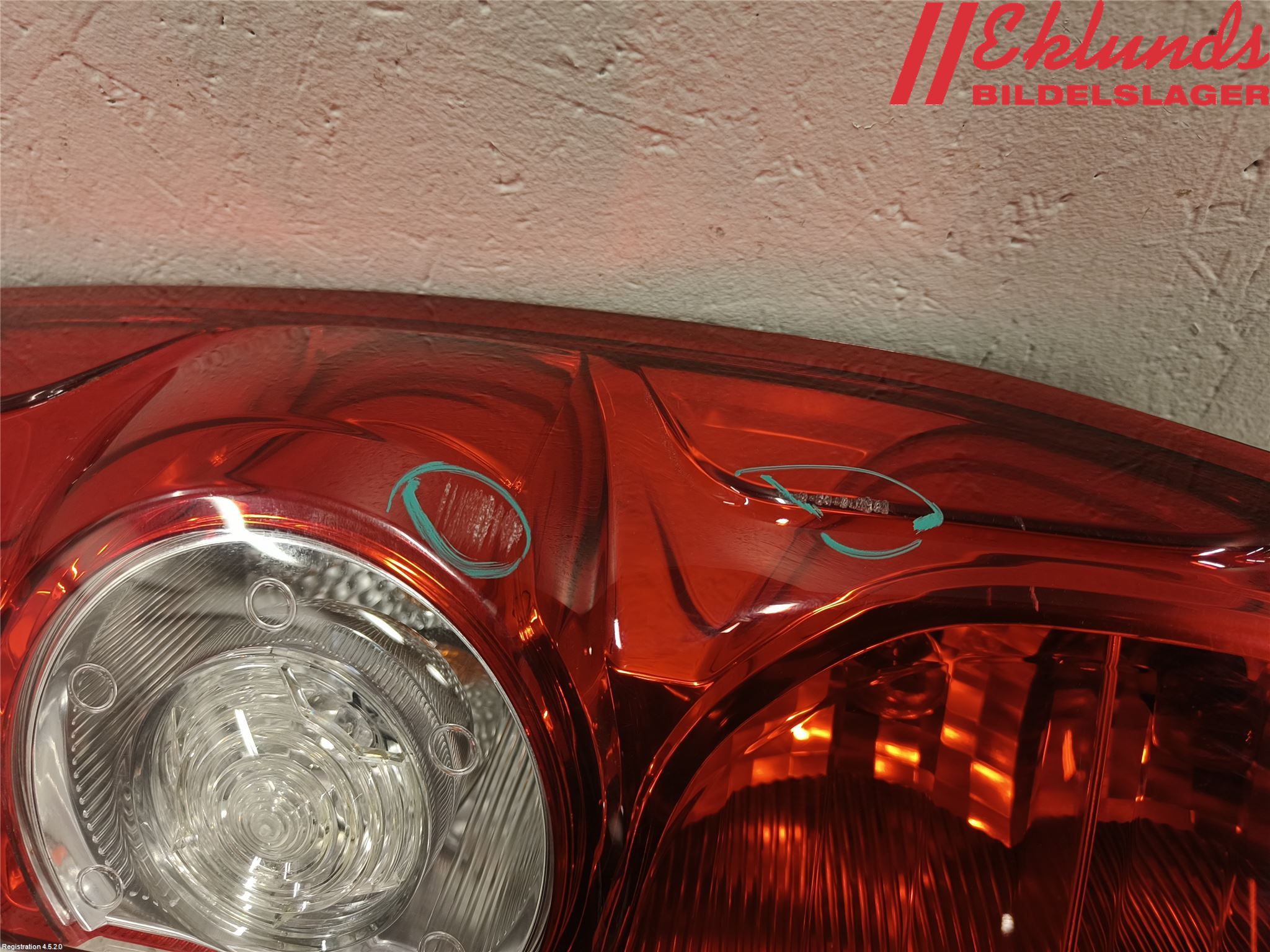 Opel COMBO D 12-18 Bakljus Höger